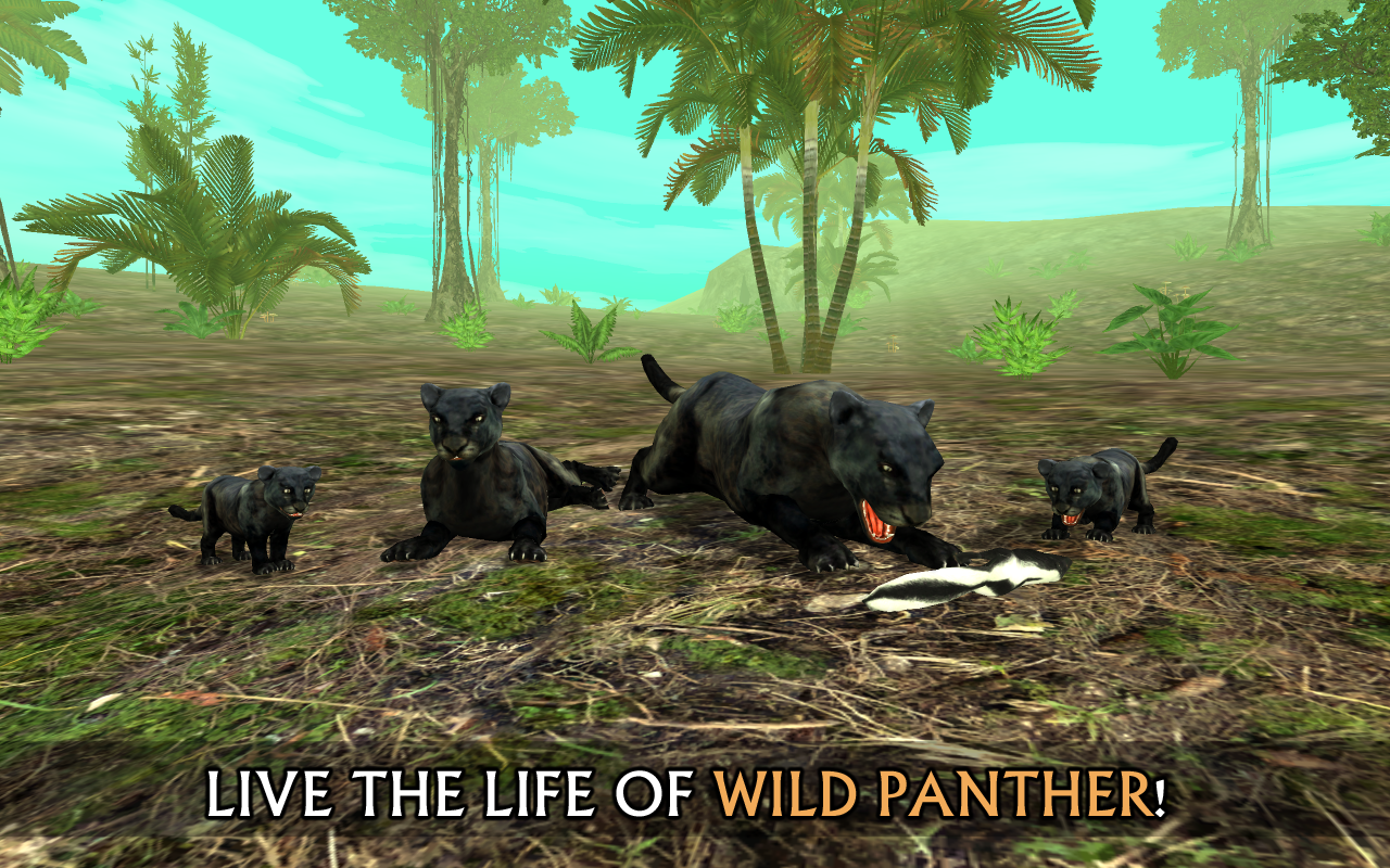 اسکرین شات 1 بازی Wild Panther Sim 3D