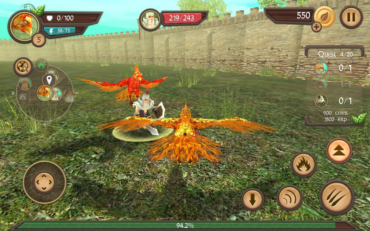 اسکرین شات 6 بازی Phoenix Sim 3D