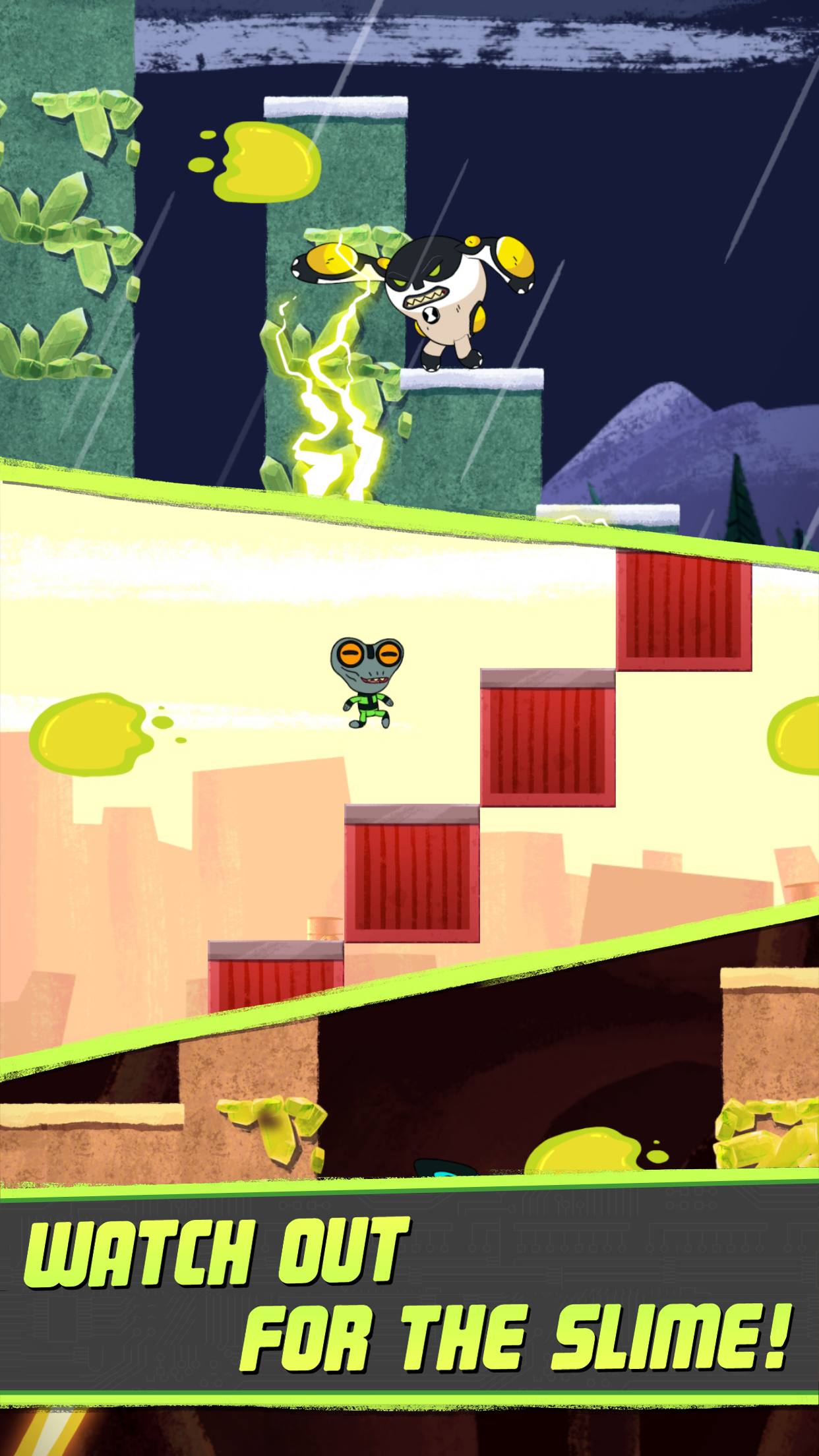 اسکرین شات 3 بازی Ben 10 - Super Slime Ben