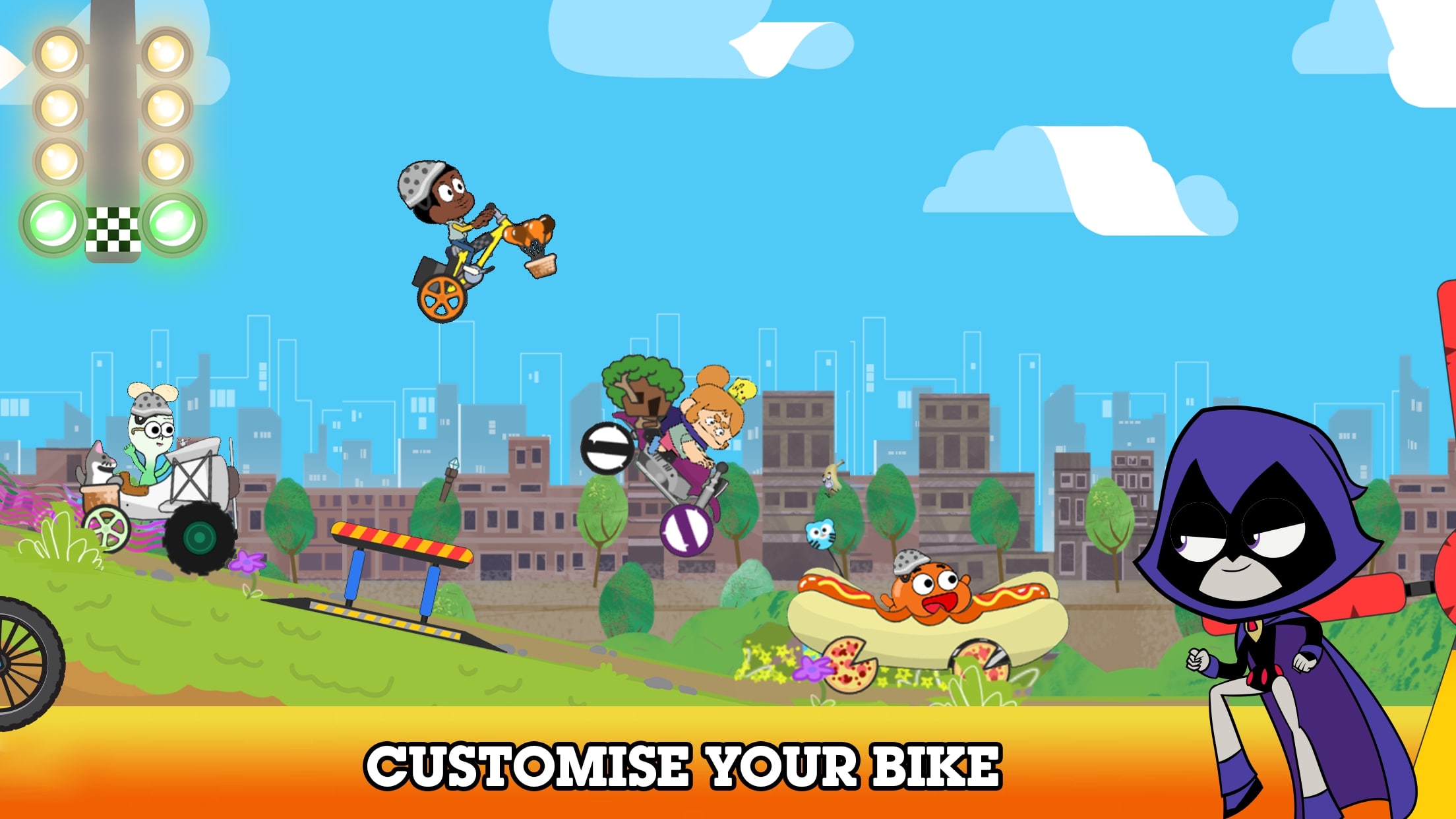 اسکرین شات 3 بازی Cartoon Network BMX Champions