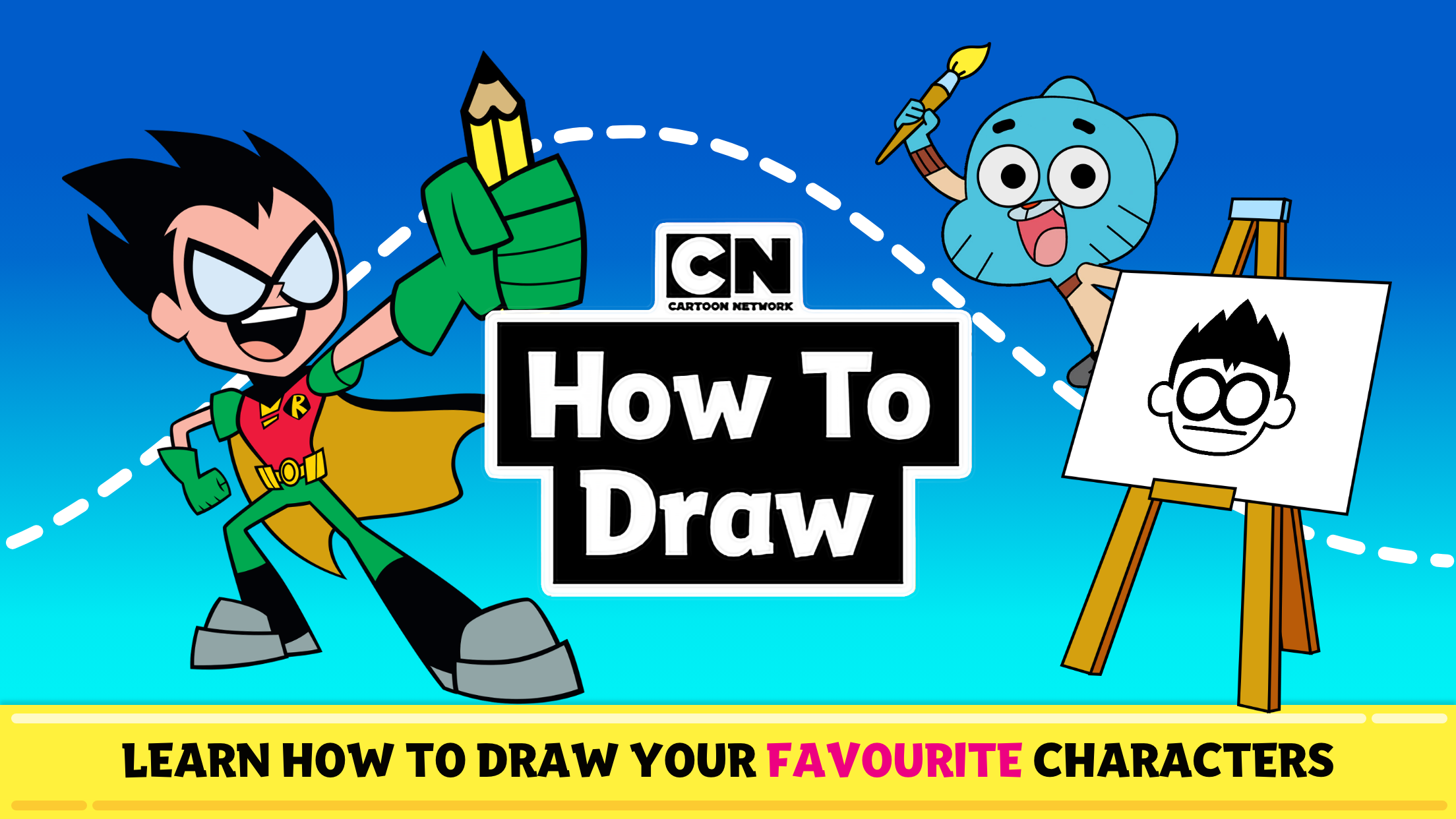 اسکرین شات 1 بازی Cartoon Network: How to Draw