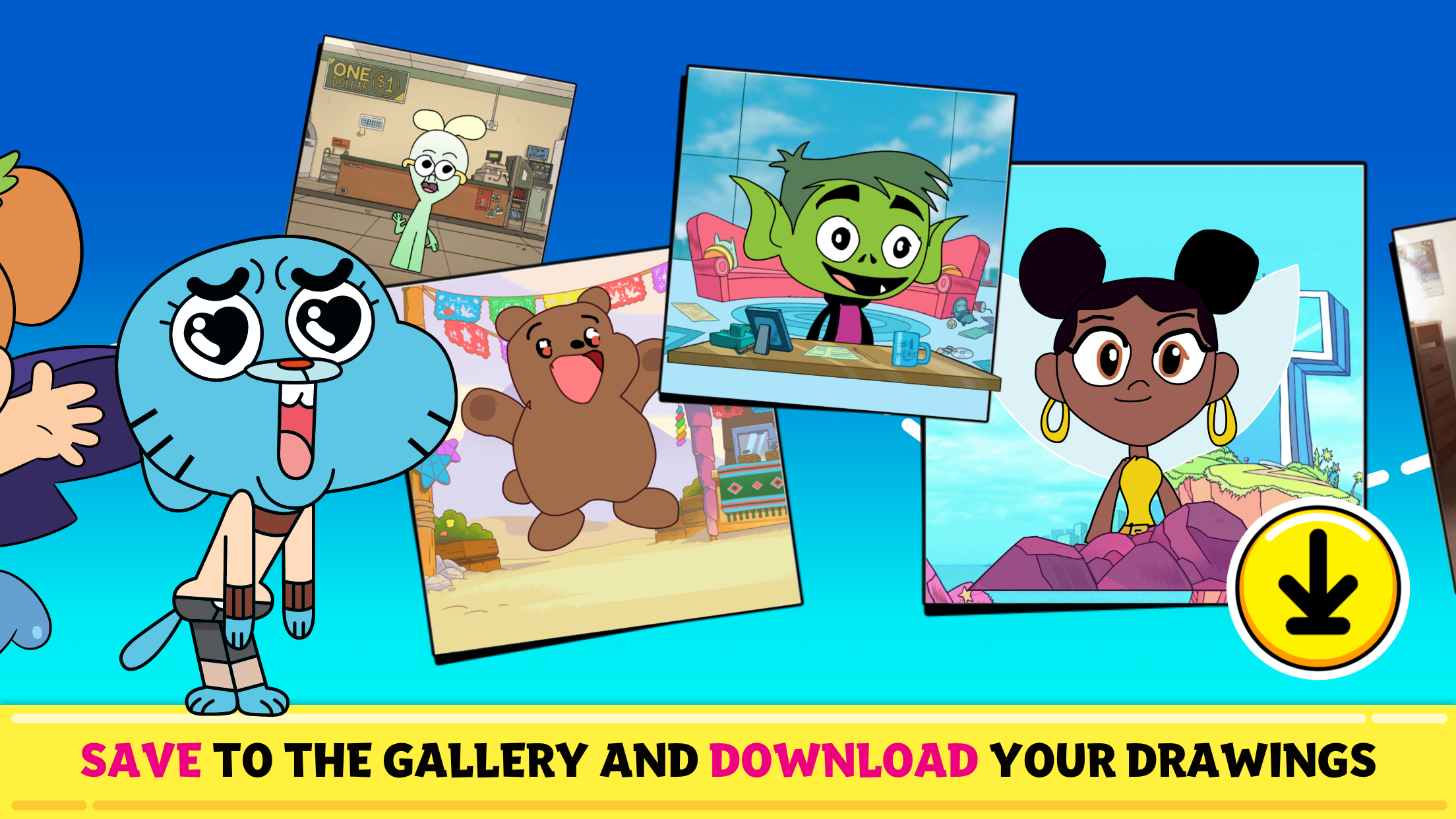 اسکرین شات 7 بازی Cartoon Network: How to Draw