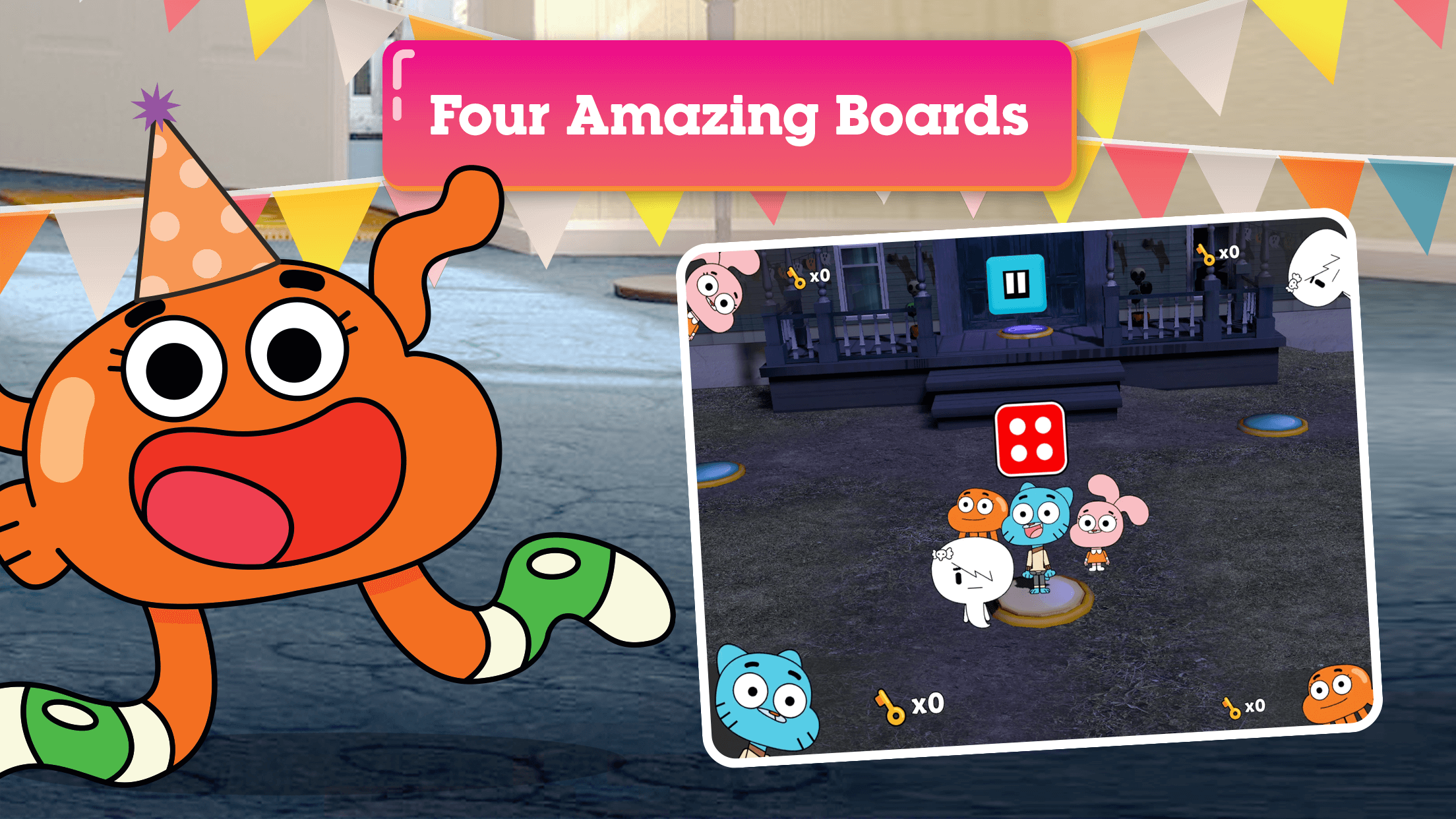 اسکرین شات 3 بازی Gumball's Amazing Party Game