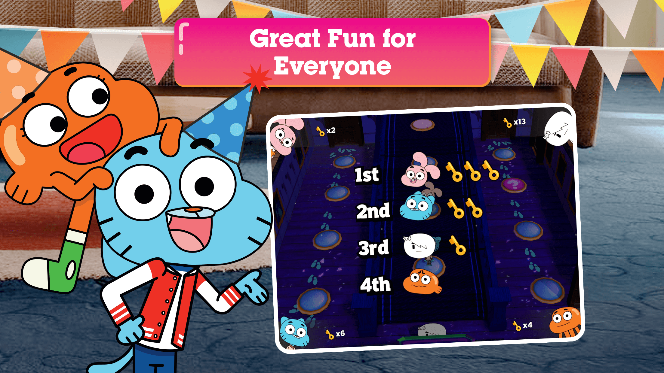 اسکرین شات 8 بازی Gumball's Amazing Party Game