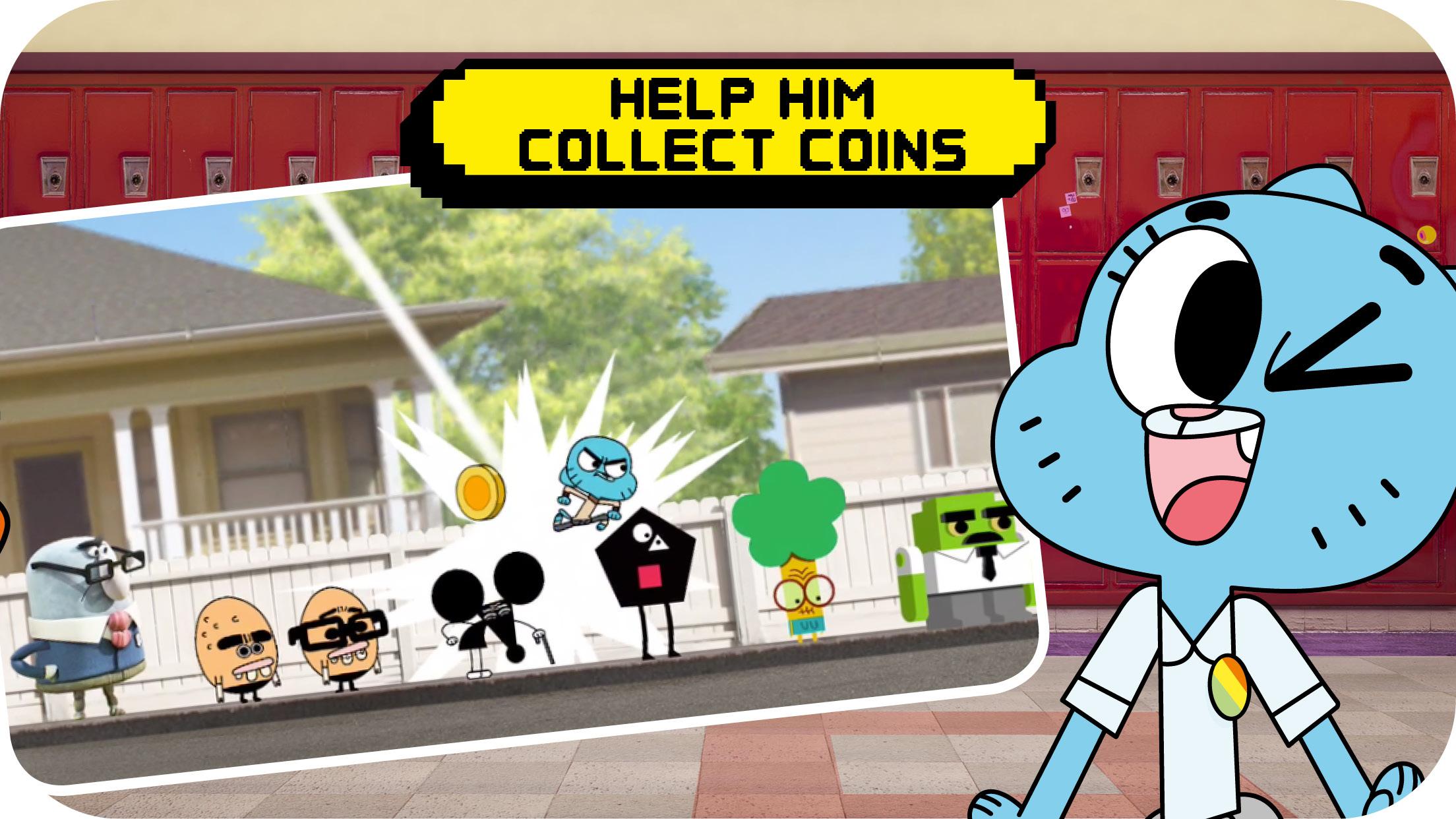 اسکرین شات 4 بازی Skip-A-Head - Gumball