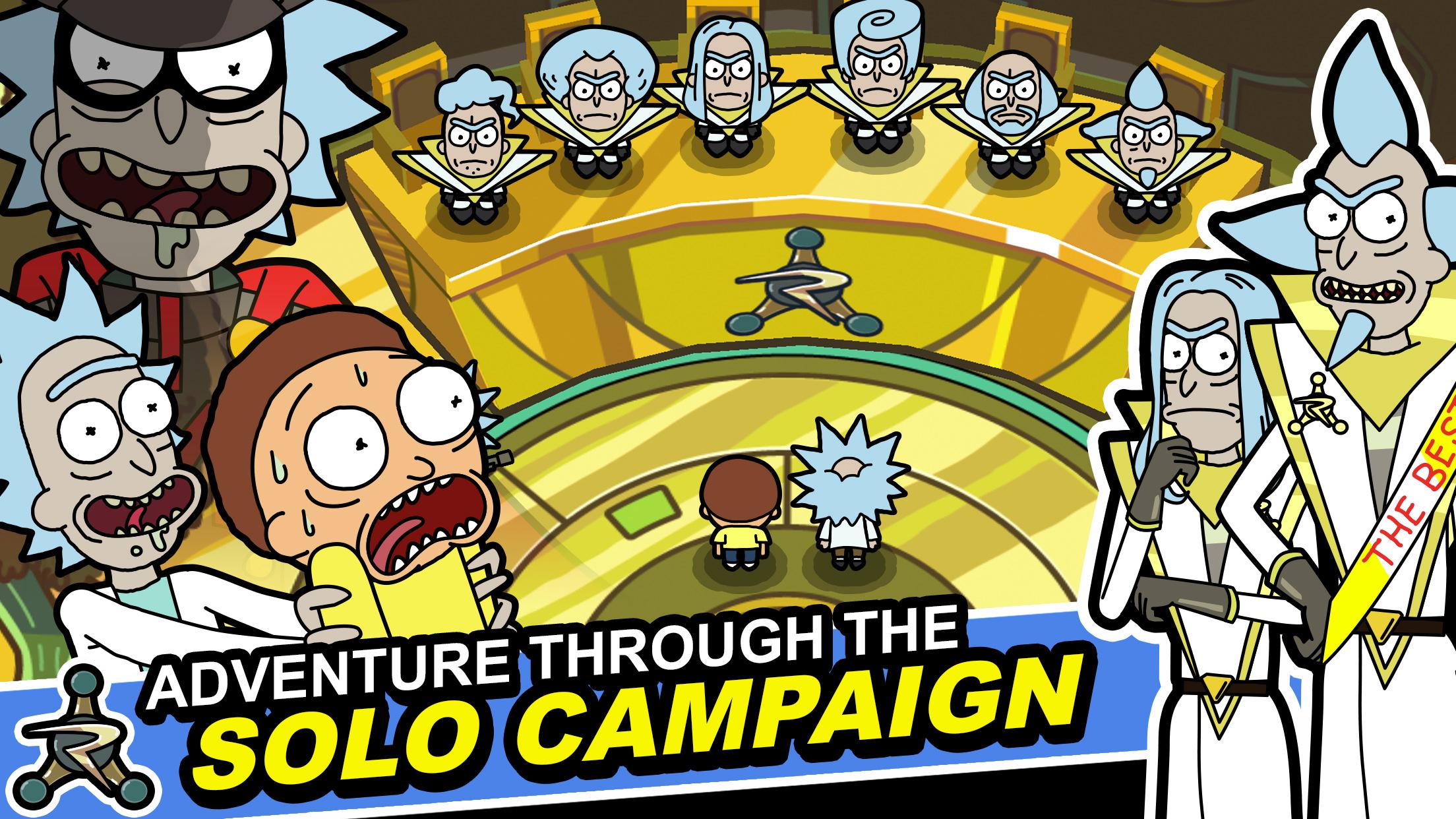 اسکرین شات 3 بازی Rick and Morty: Pocket Mortys