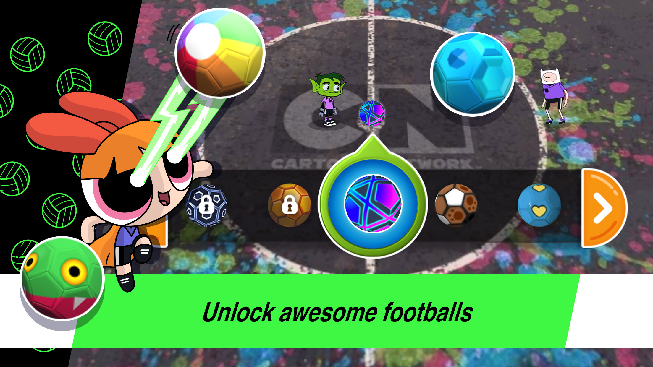 اسکرین شات 3 بازی Toon Cup - Football Game