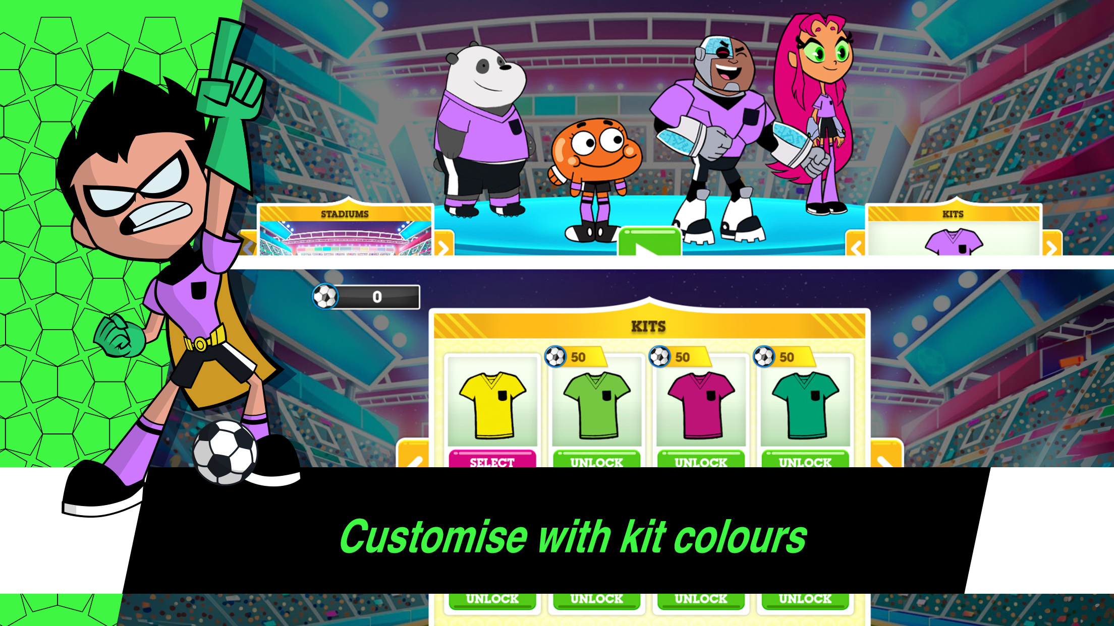 اسکرین شات 4 بازی Toon Cup - Football Game