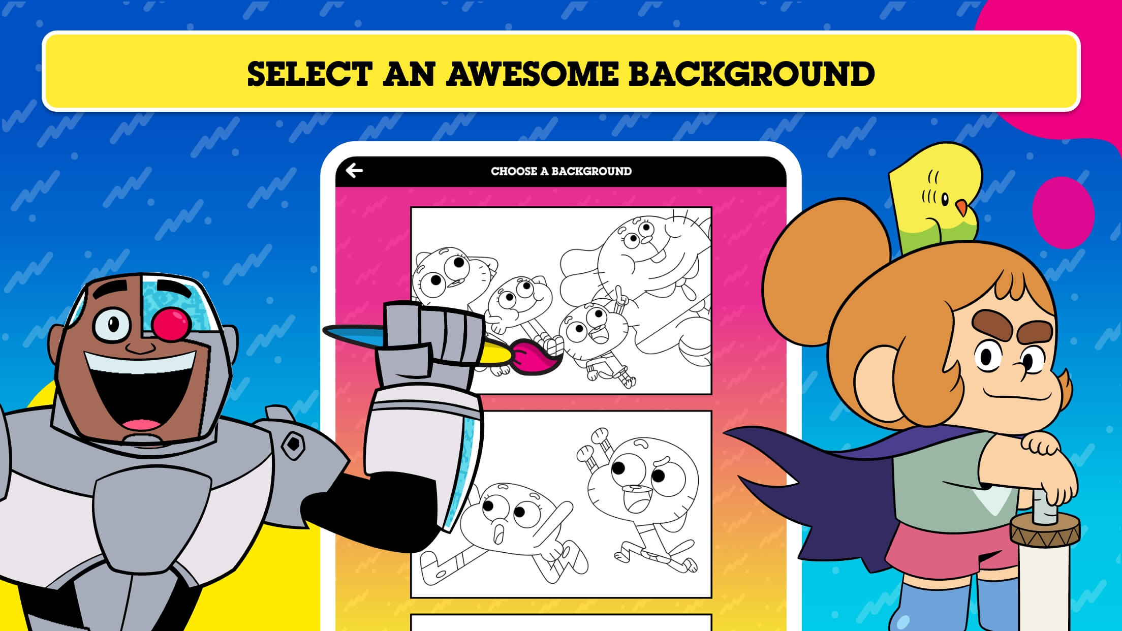 اسکرین شات 2 برنامه Cartoon Network By Me
