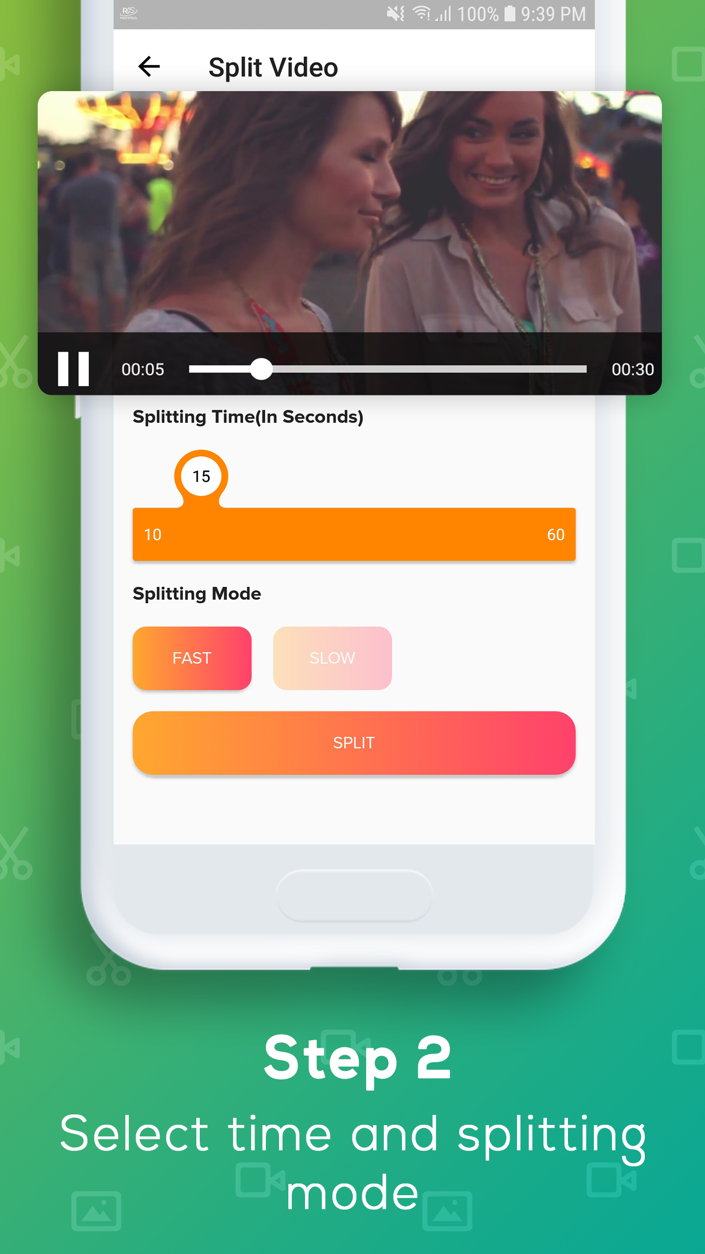 اسکرین شات 3 برنامه Video Cutter for Long Story