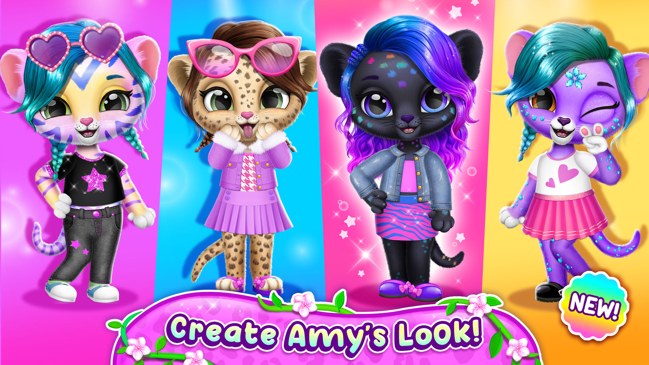 اسکرین شات 2 بازی Amy Care - My Leopard Baby