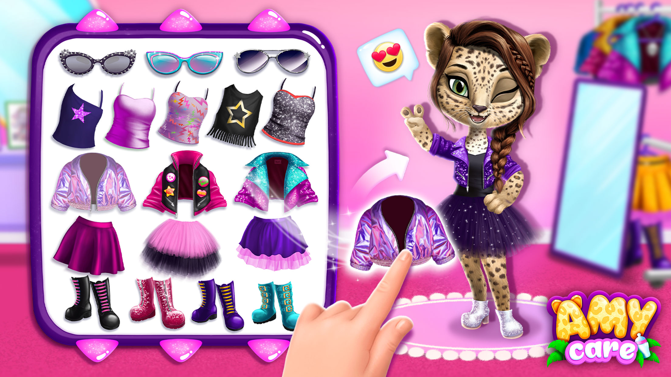 اسکرین شات 3 بازی Amy Care - My Leopard Baby