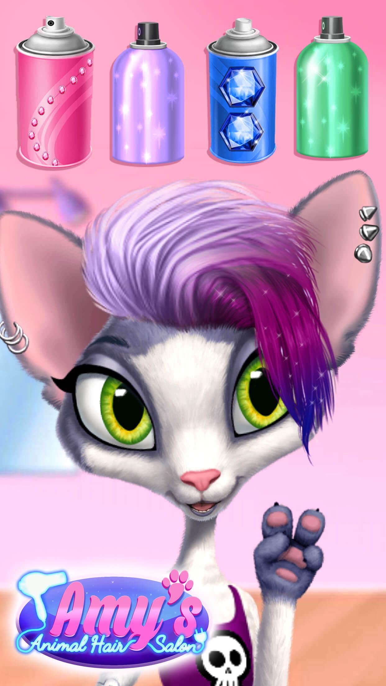 اسکرین شات 8 بازی Amy's Animal Hair Salon