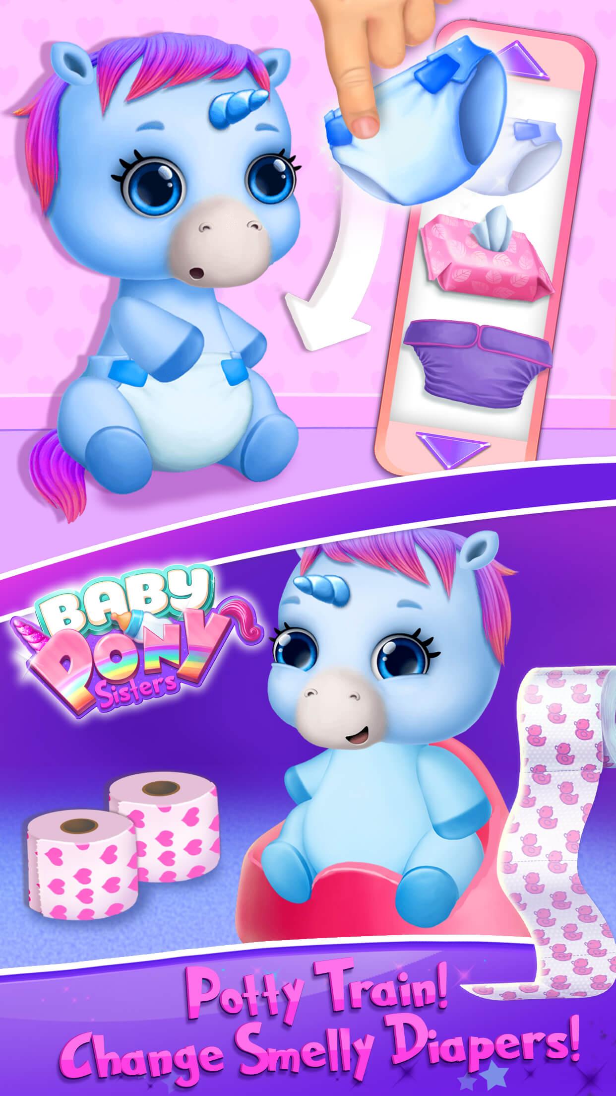 اسکرین شات 4 بازی Baby Pony Sisters