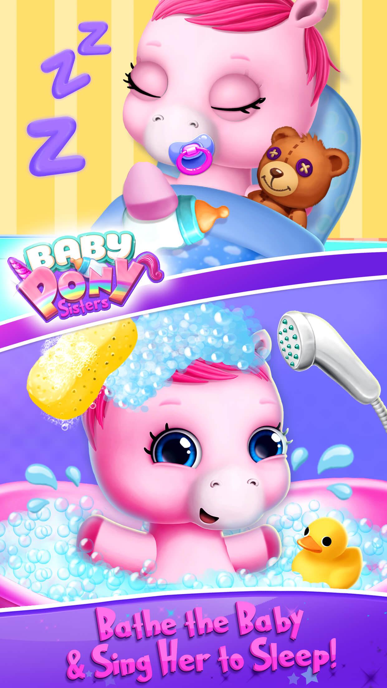اسکرین شات 2 بازی Baby Pony Sisters