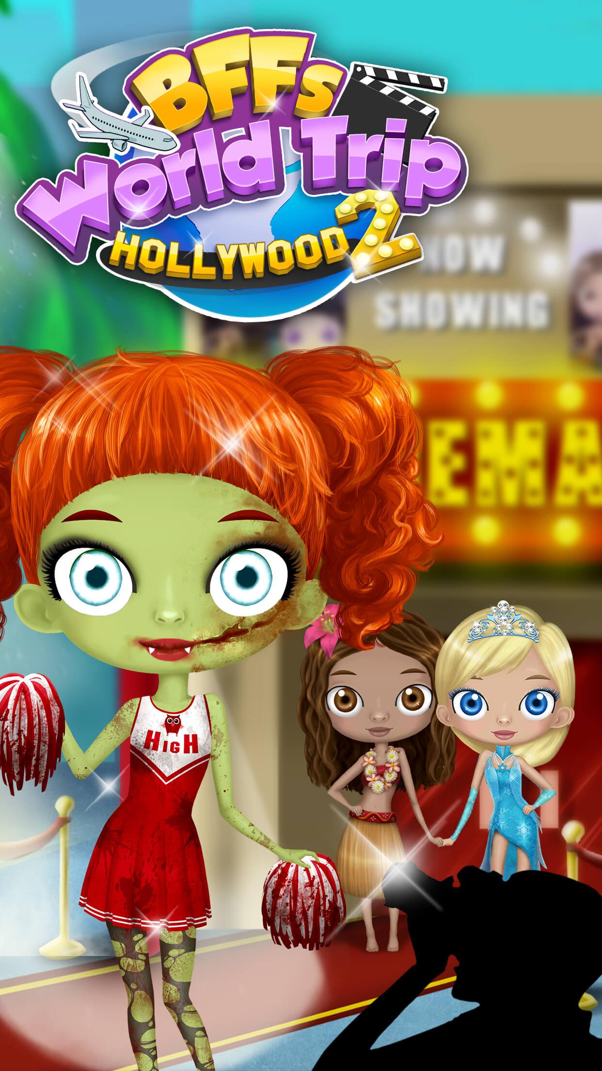 اسکرین شات 1 بازی BFF World Trip Hollywood 2