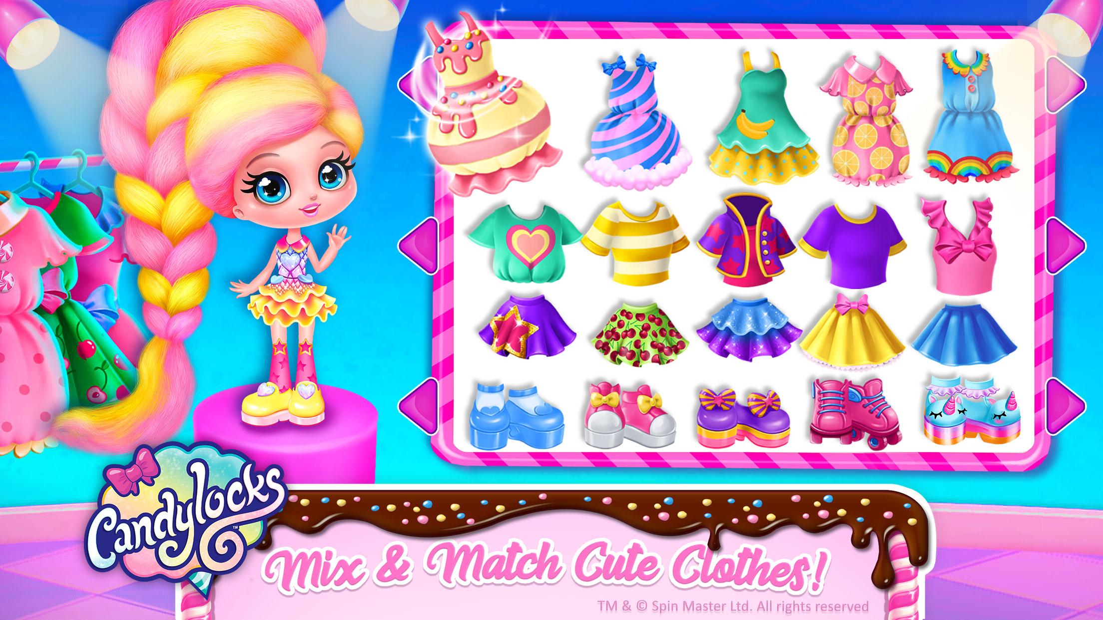 اسکرین شات بازی Candylocks Hair Salon 1