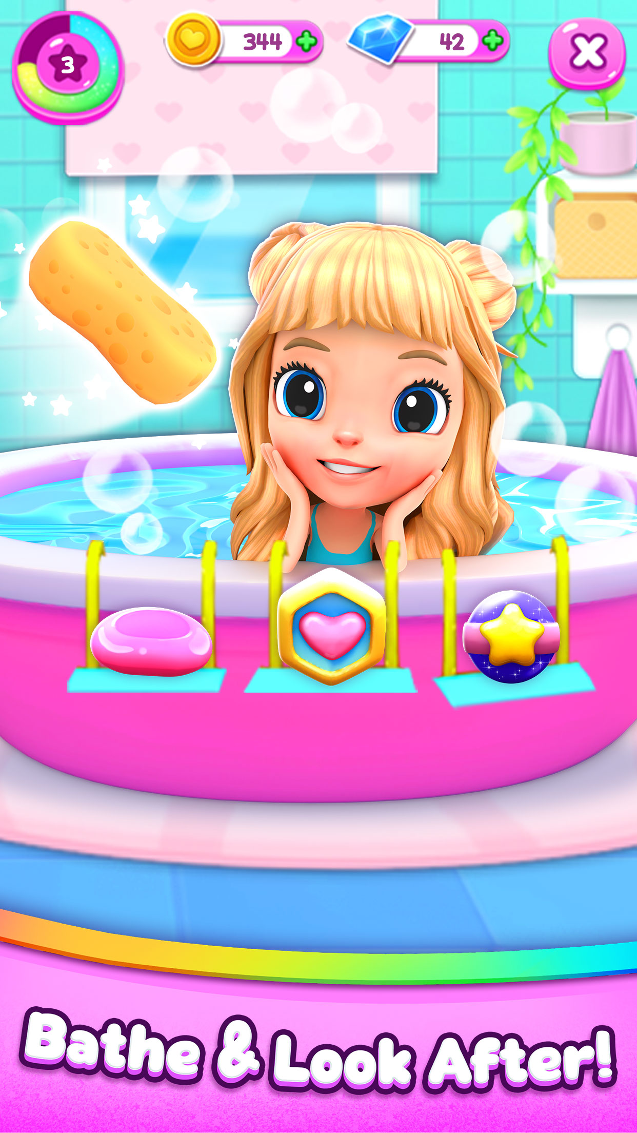 اسکرین شات 6 بازی Cutie Care - Sweet Babysitter