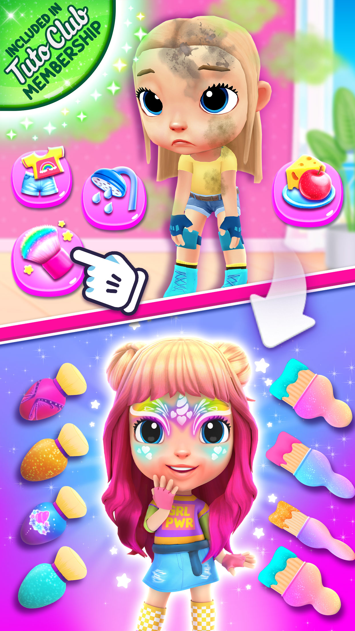 اسکرین شات 1 بازی Cutie Care - Sweet Babysitter