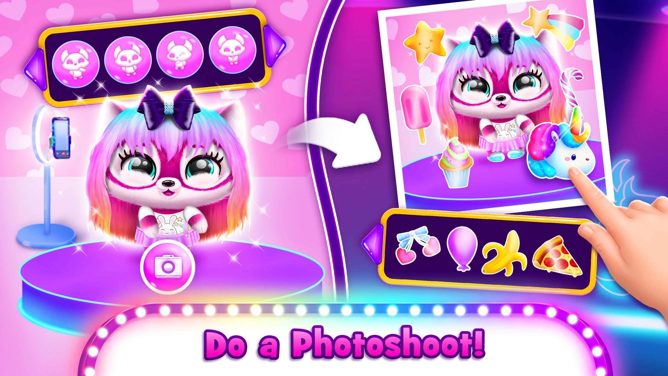 اسکرین شات 5 بازی Fluvsies Hair Salon