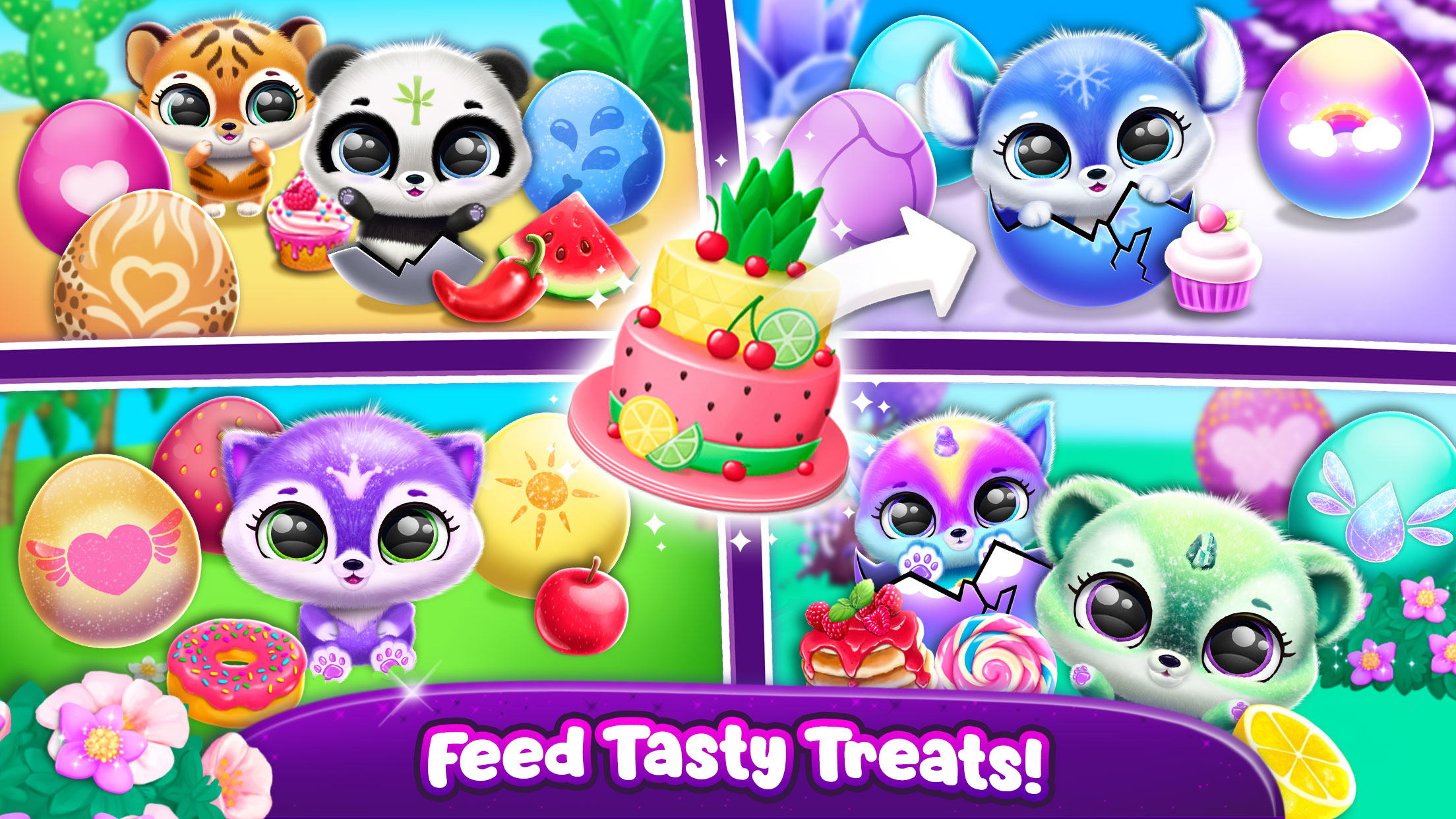 اسکرین شات 5 بازی Fluvsies Pocket World