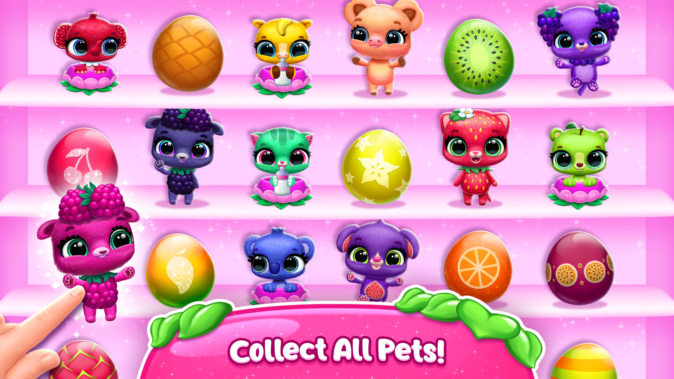 اسکرین شات 6 بازی Fruitsies - Pet Friends