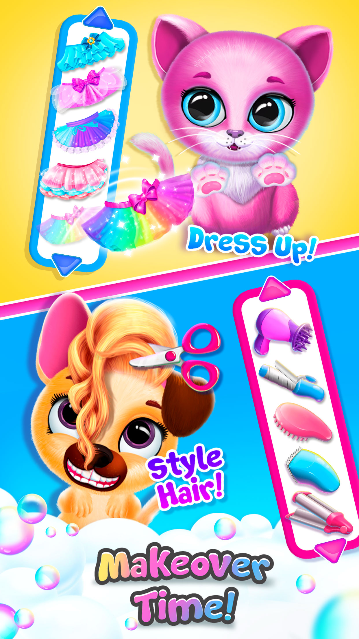 اسکرین شات 7 بازی Kiki & Fifi Bubble Party