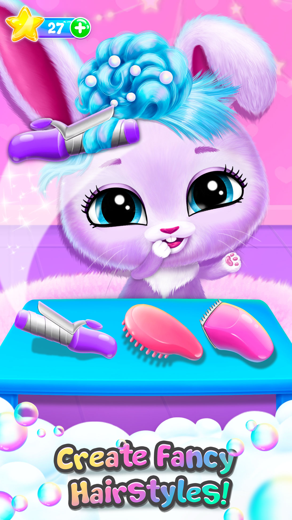 اسکرین شات 3 بازی Kiki & Fifi Bubble Party