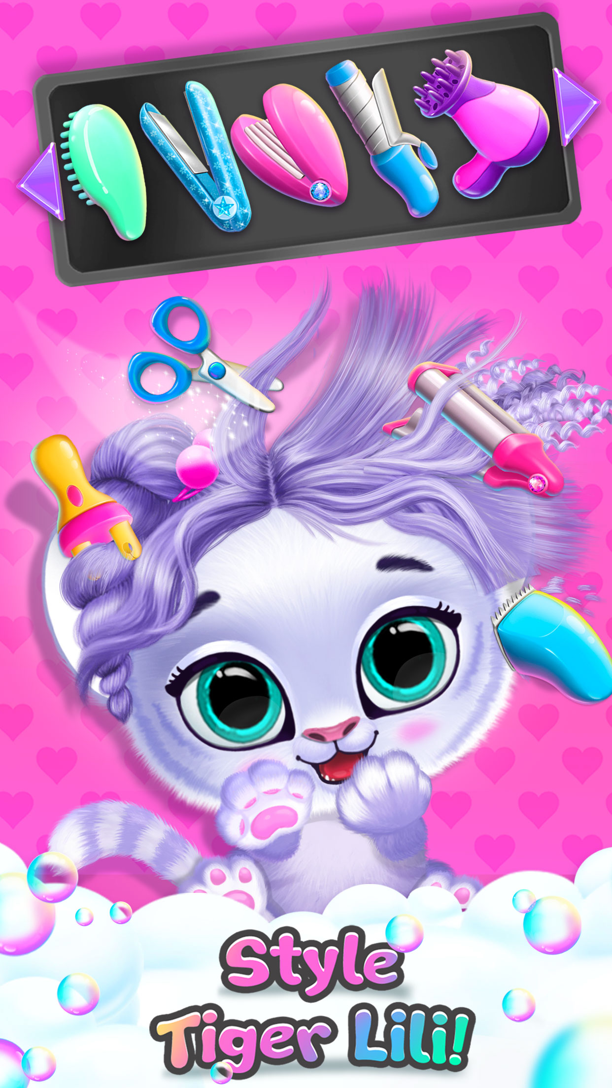 اسکرین شات 1 بازی Kiki & Fifi Bubble Party