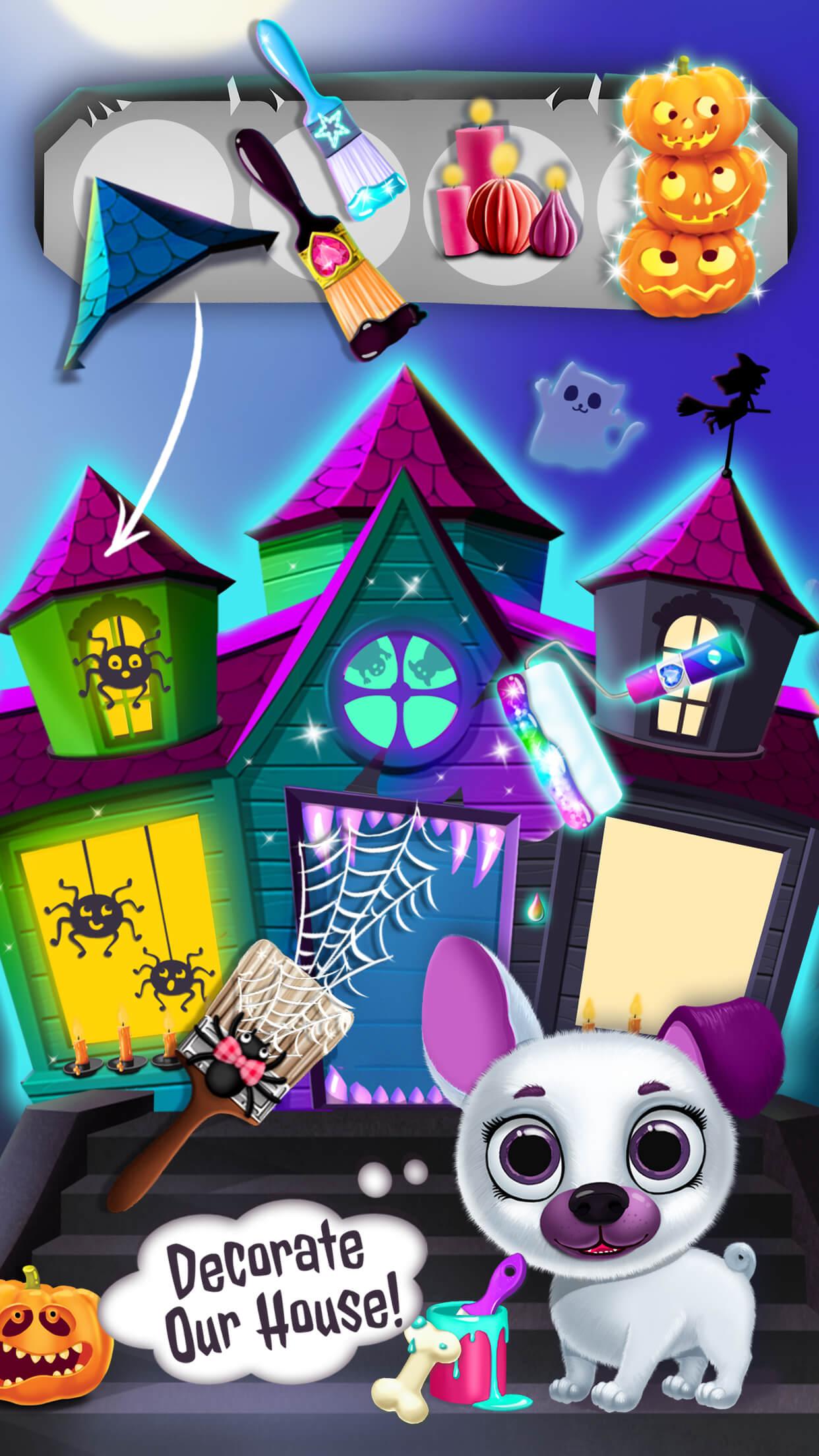 اسکرین شات 2 بازی Kiki & Fifi Halloween Salon