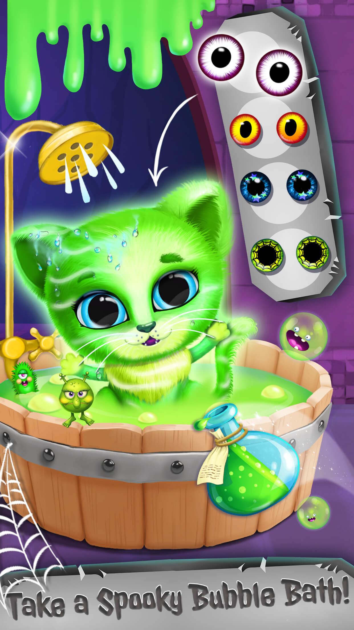 اسکرین شات 3 بازی Kiki & Fifi Halloween Salon