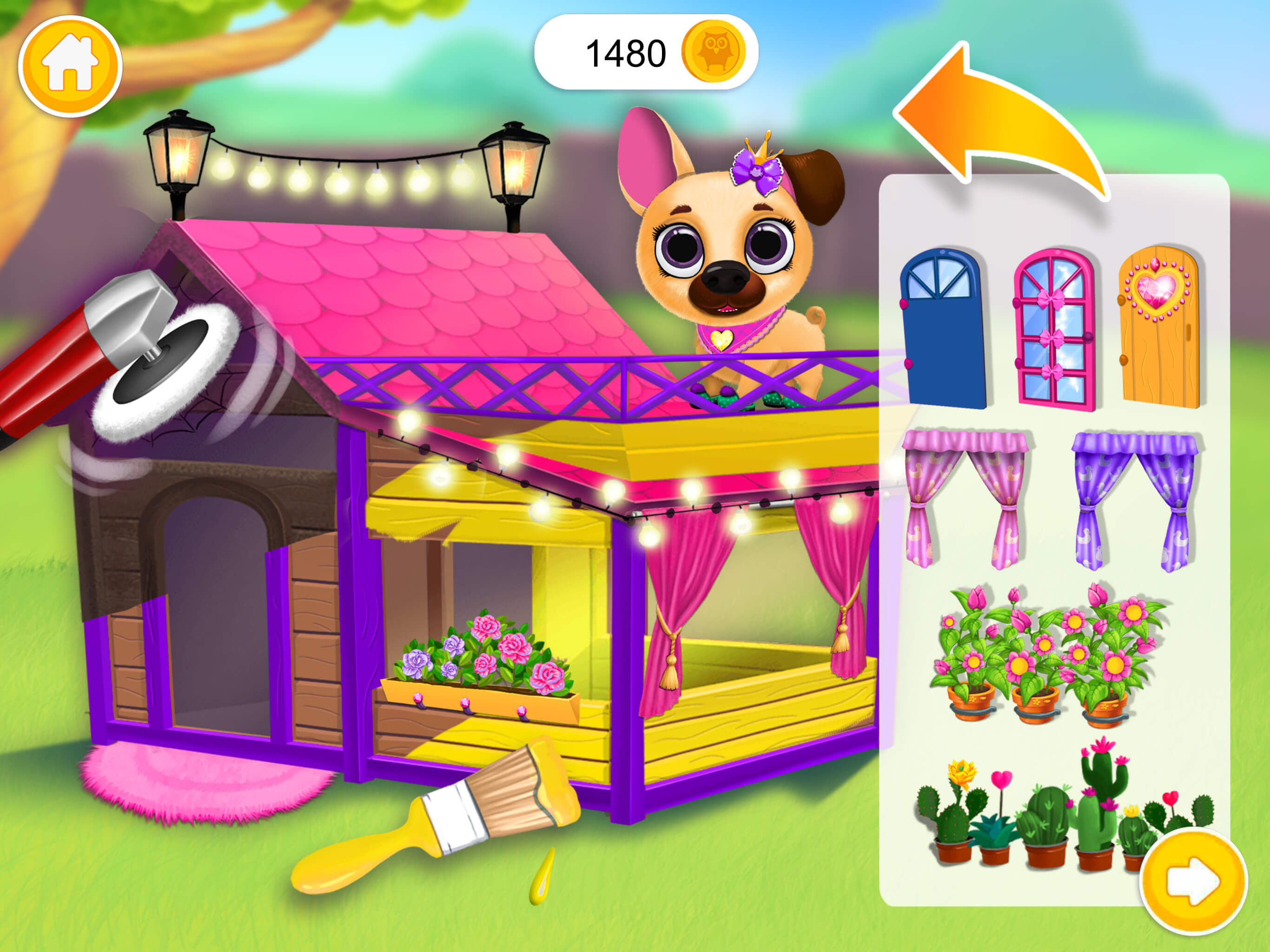 اسکرین شات 1 بازی Kiki & Fifi Pet Friends