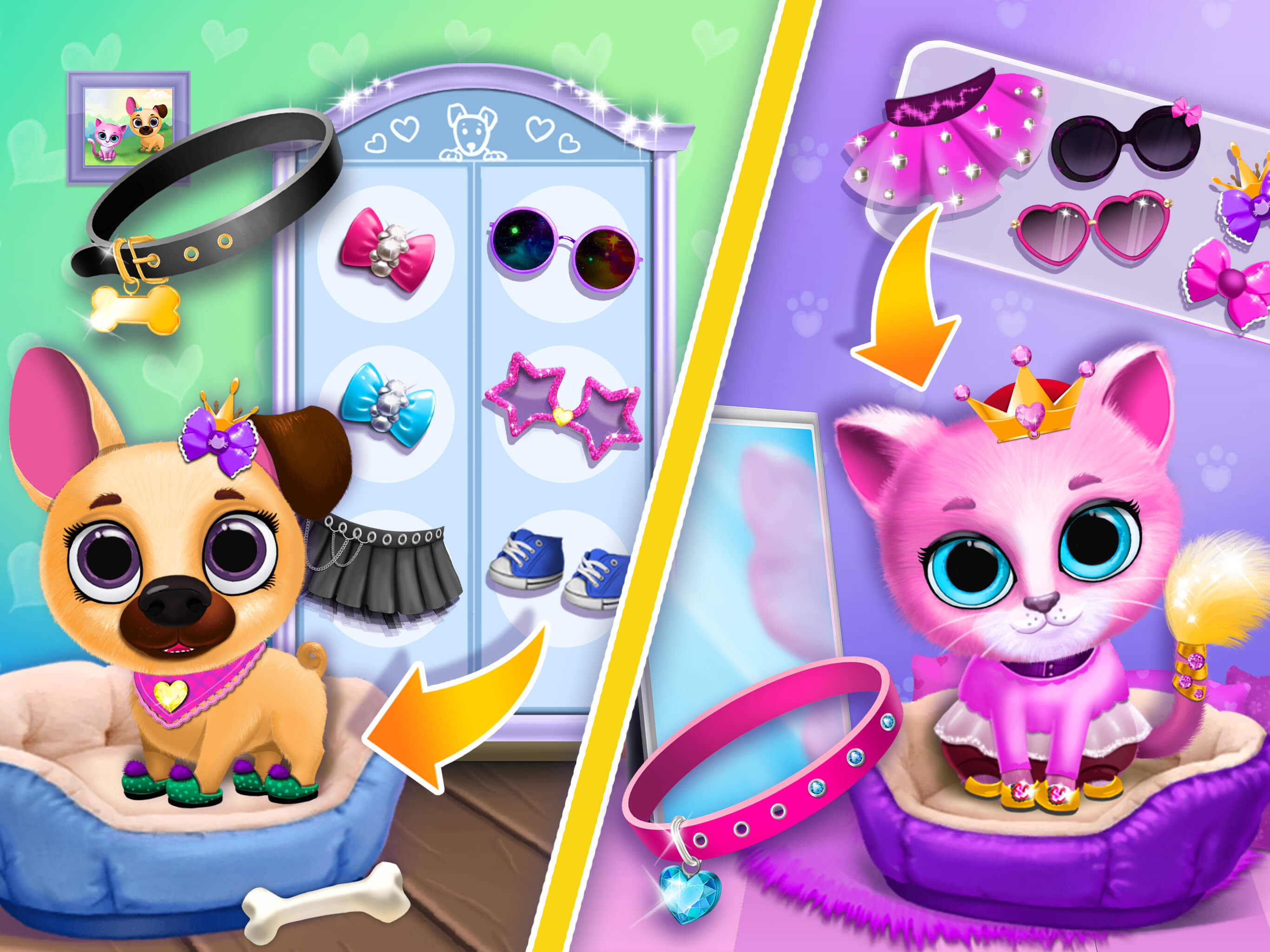 اسکرین شات 7 بازی Kiki & Fifi Pet Friends