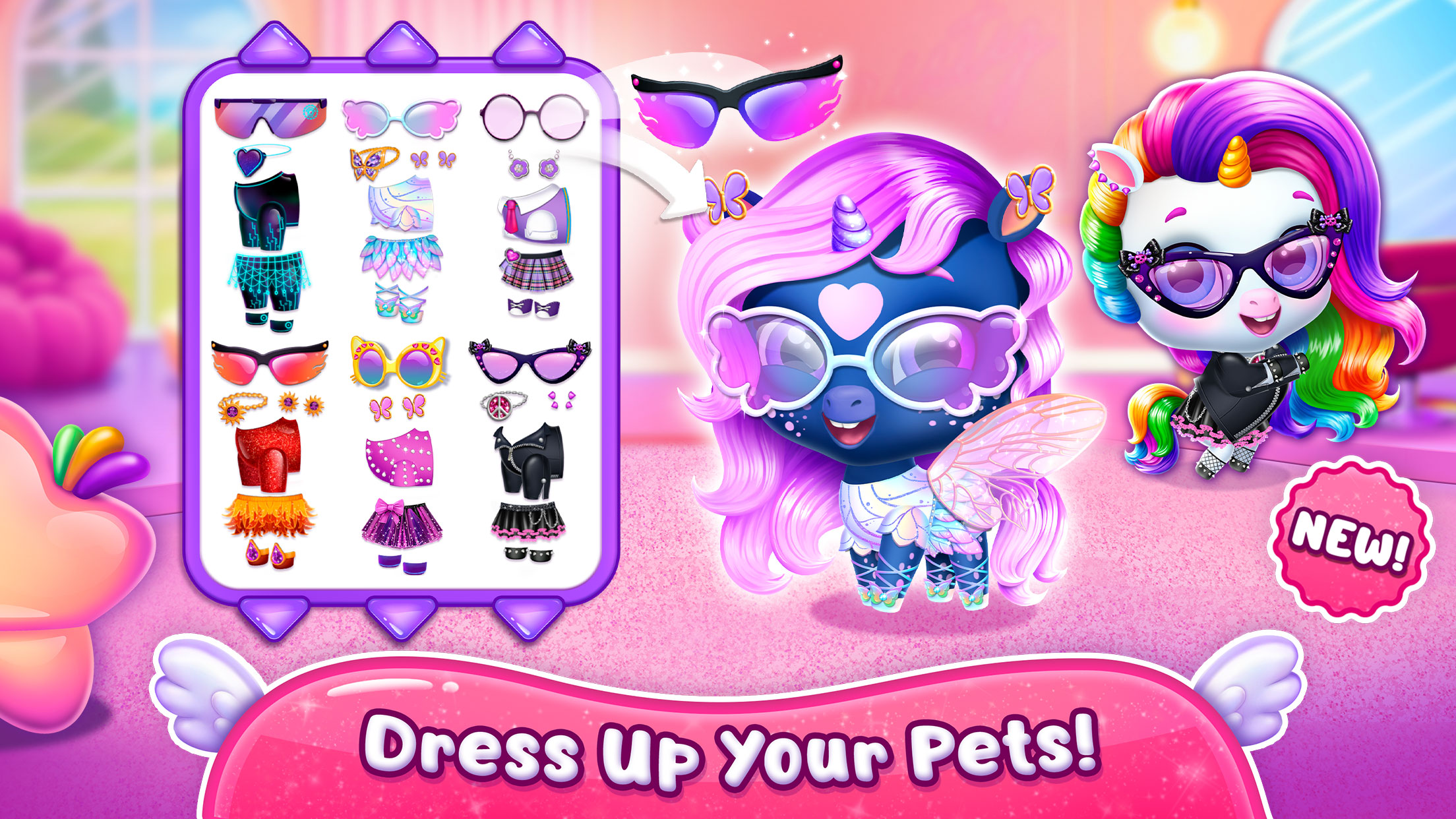 اسکرین شات 5 بازی Kpopsies - Hatch Baby Unicorns