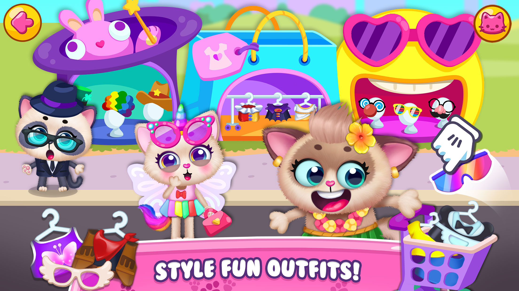 اسکرین شات 7 بازی Little Kitty Town