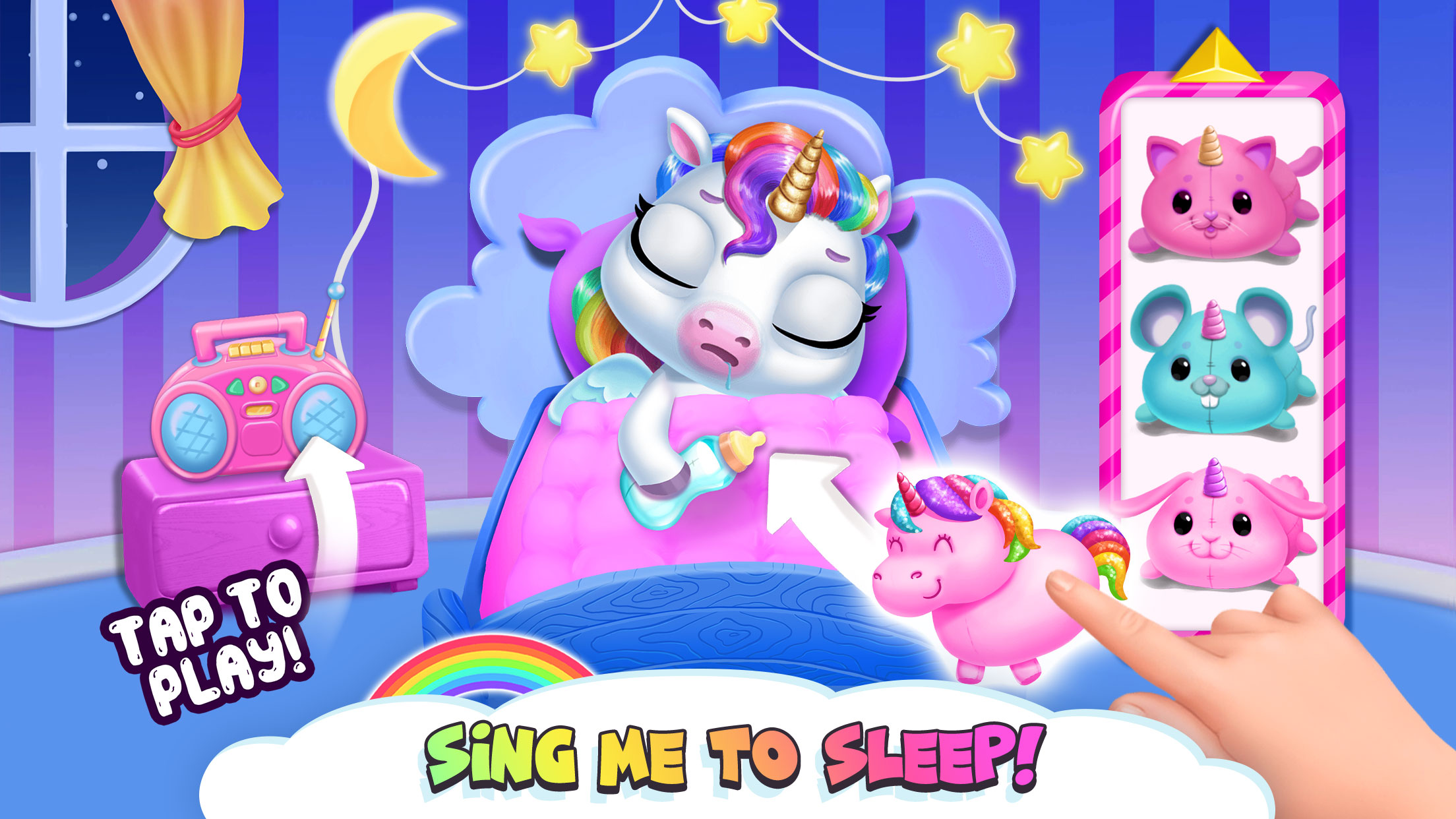 اسکرین شات 7 بازی My Baby Unicorn - Pony Care