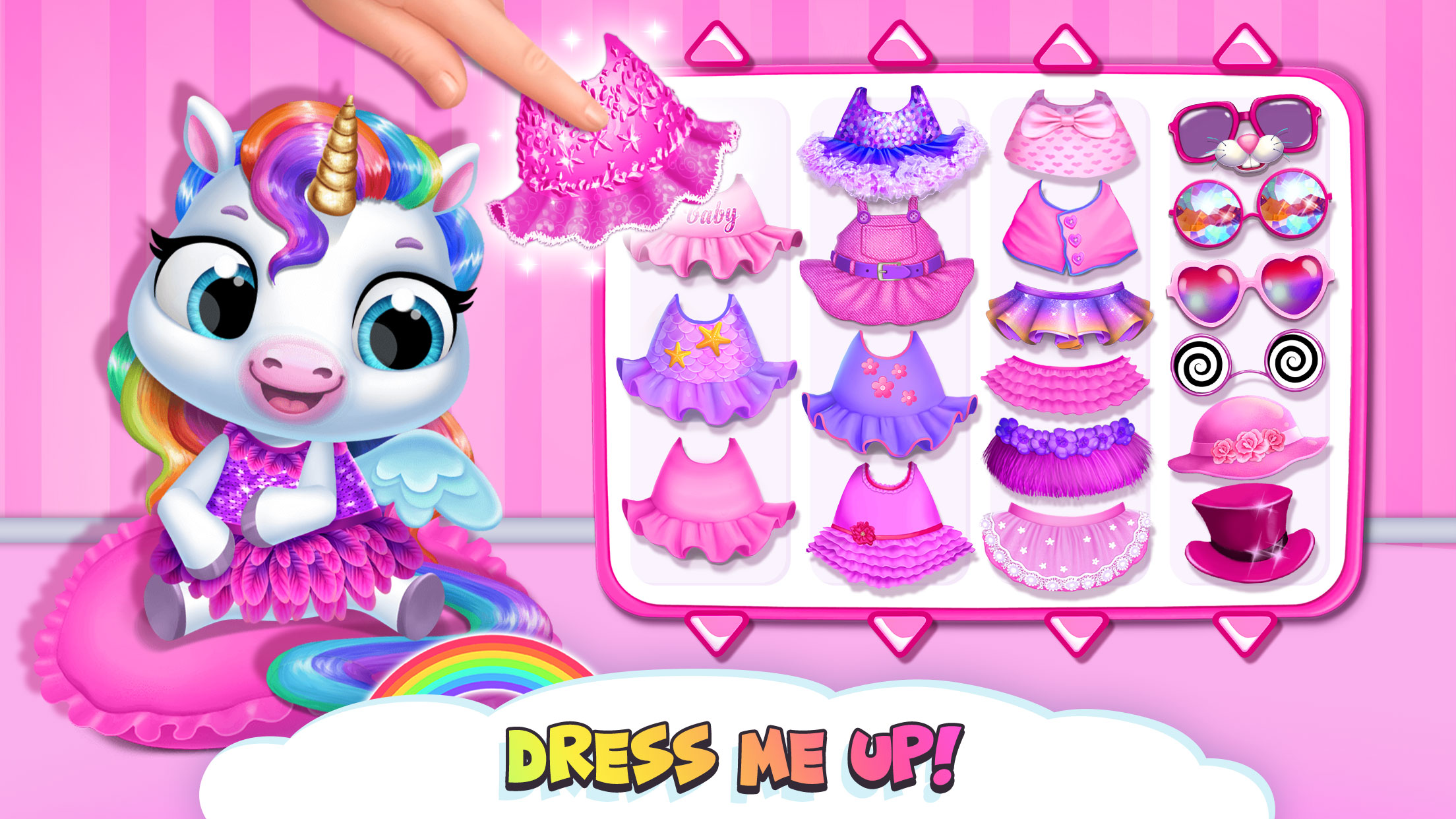 اسکرین شات 2 بازی My Baby Unicorn - Pony Care