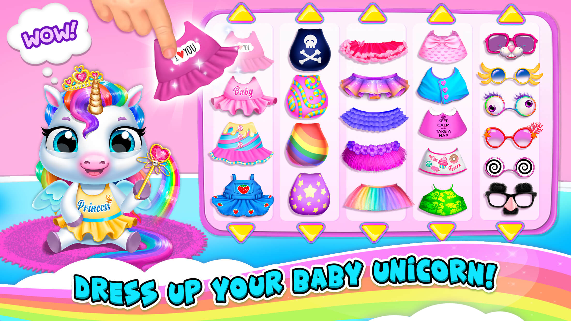 اسکرین شات 3 بازی My Baby Unicorn 2