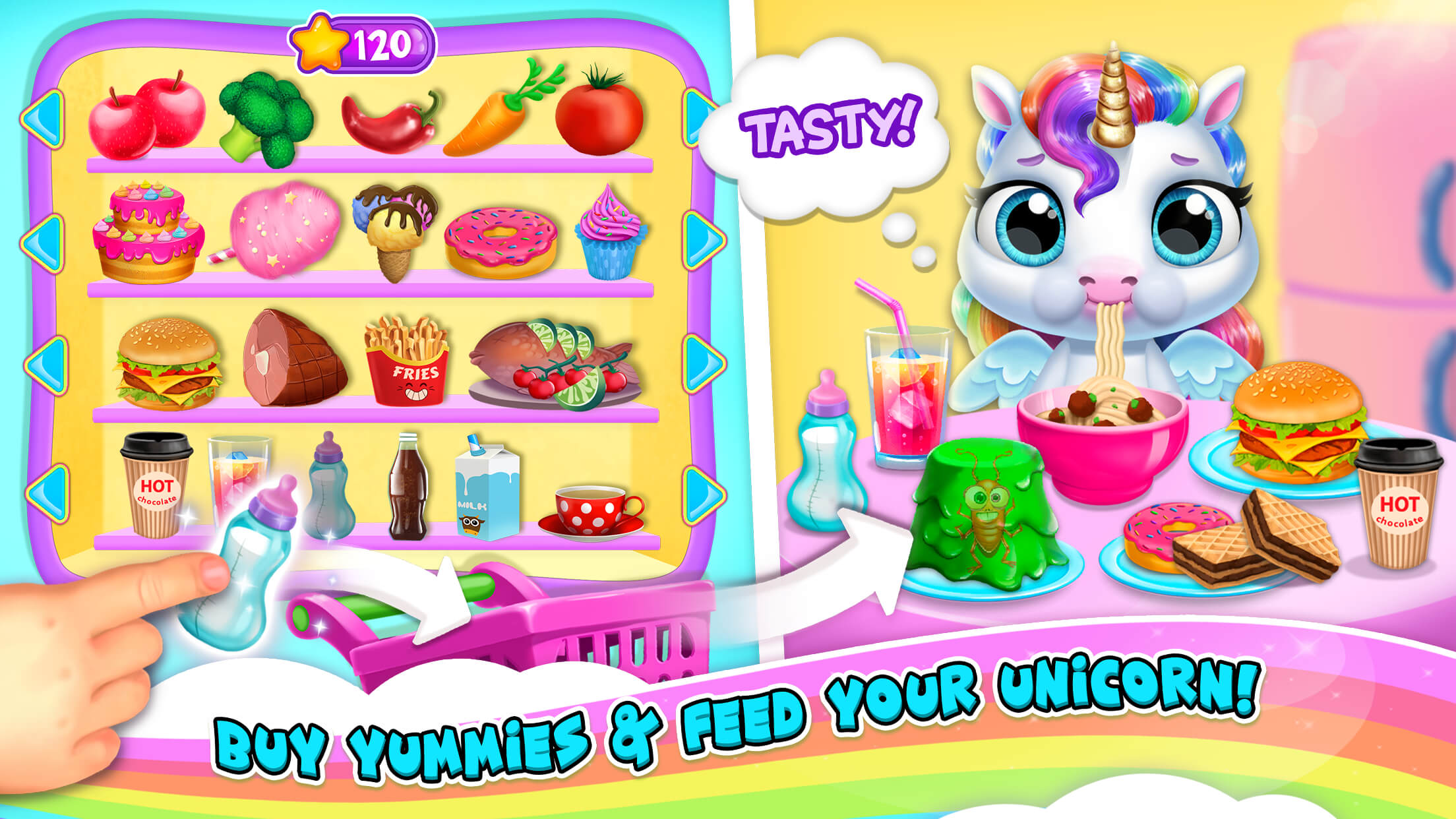 اسکرین شات 4 بازی My Baby Unicorn 2