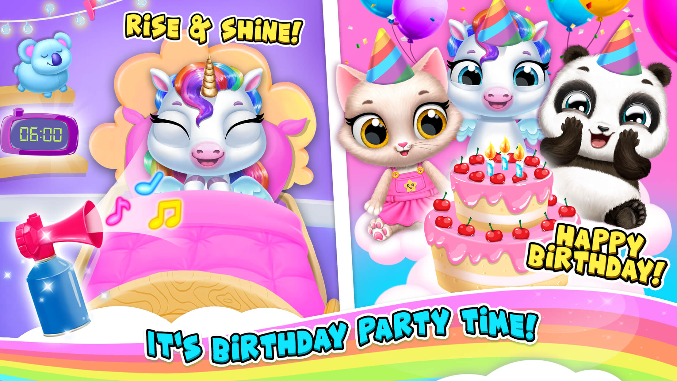 اسکرین شات 7 بازی My Baby Unicorn 2