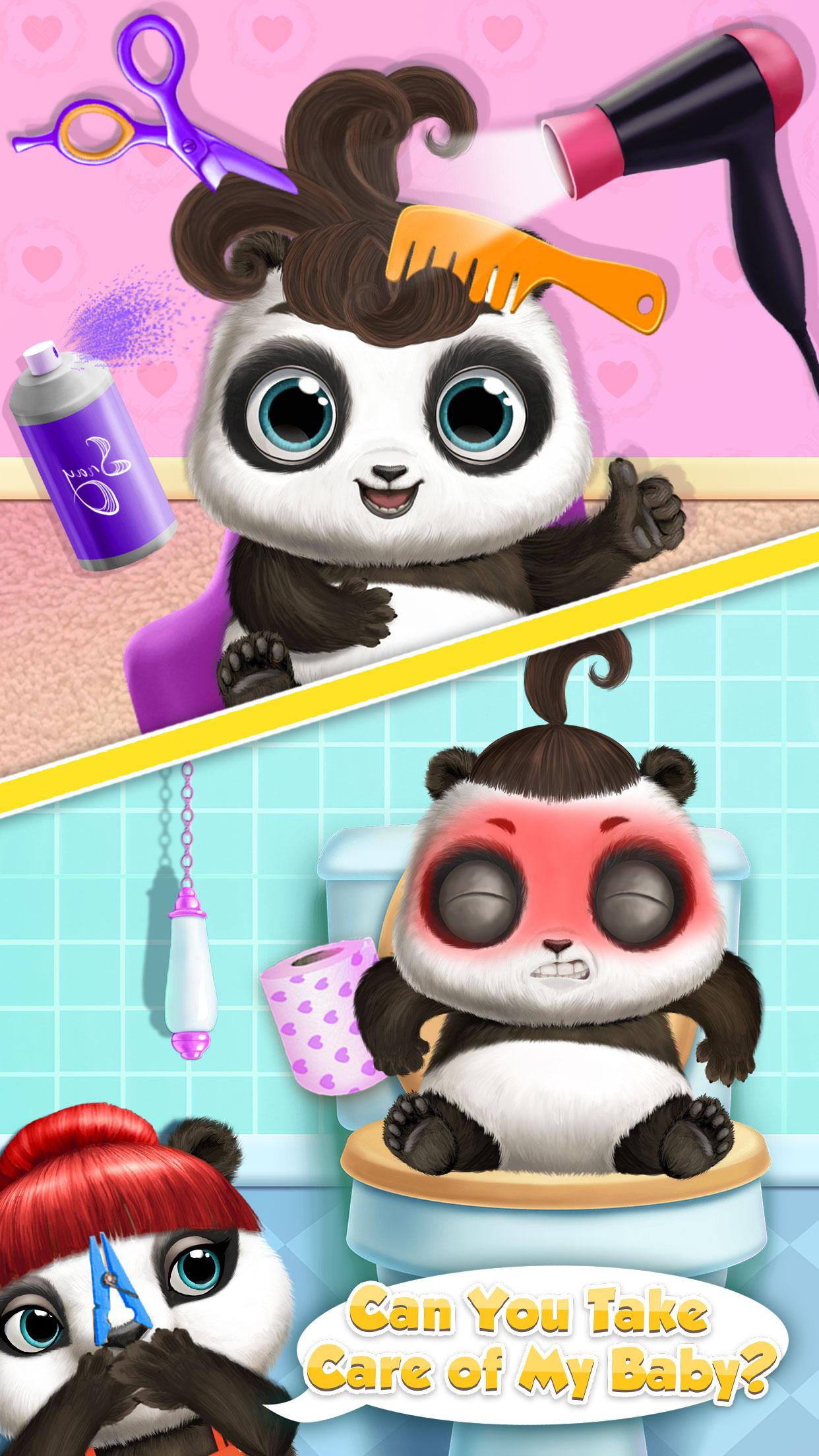 اسکرین شات 3 بازی Panda Lu Baby Bear Care 2