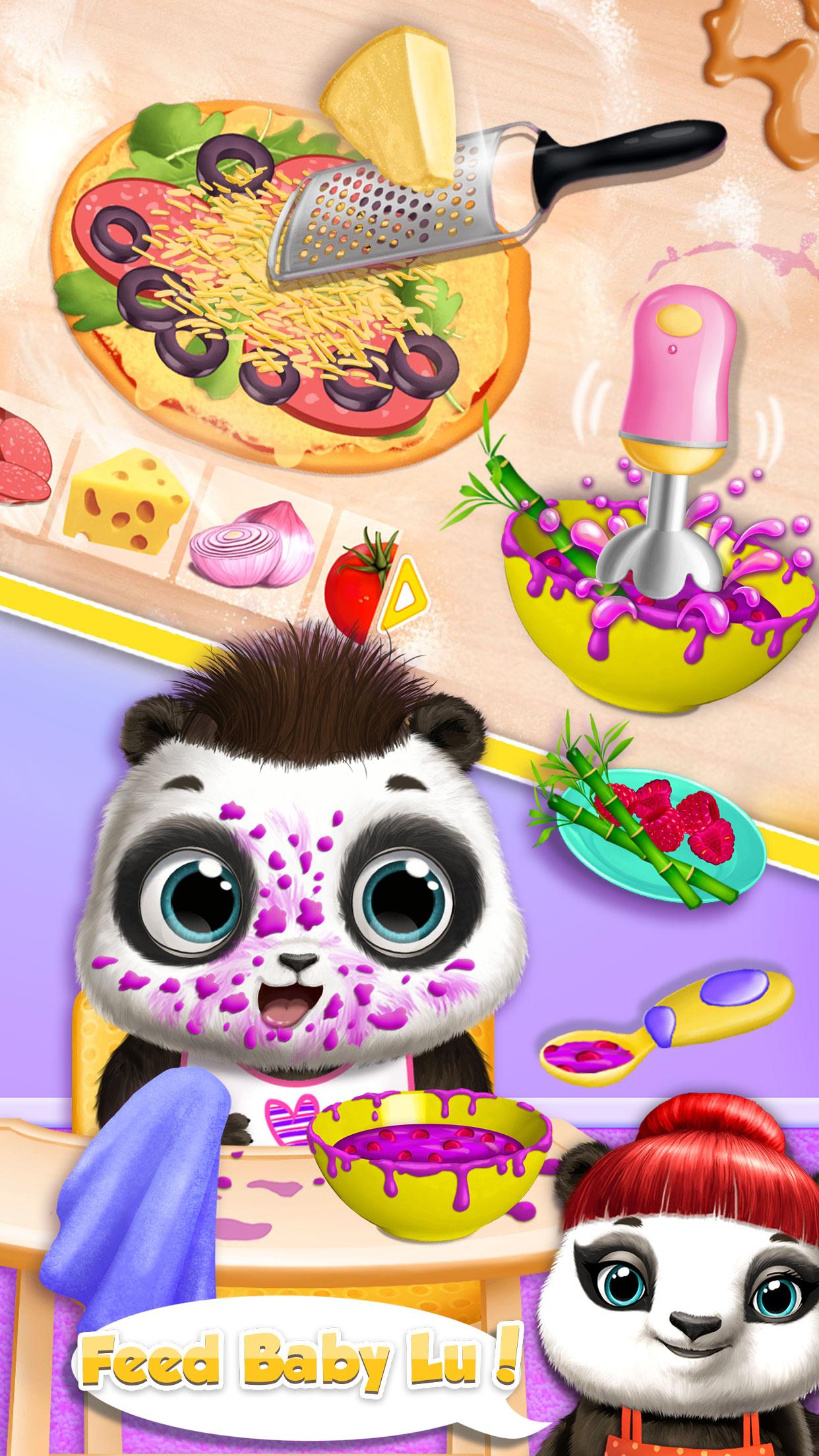 اسکرین شات 4 بازی Panda Lu Baby Bear Care 2