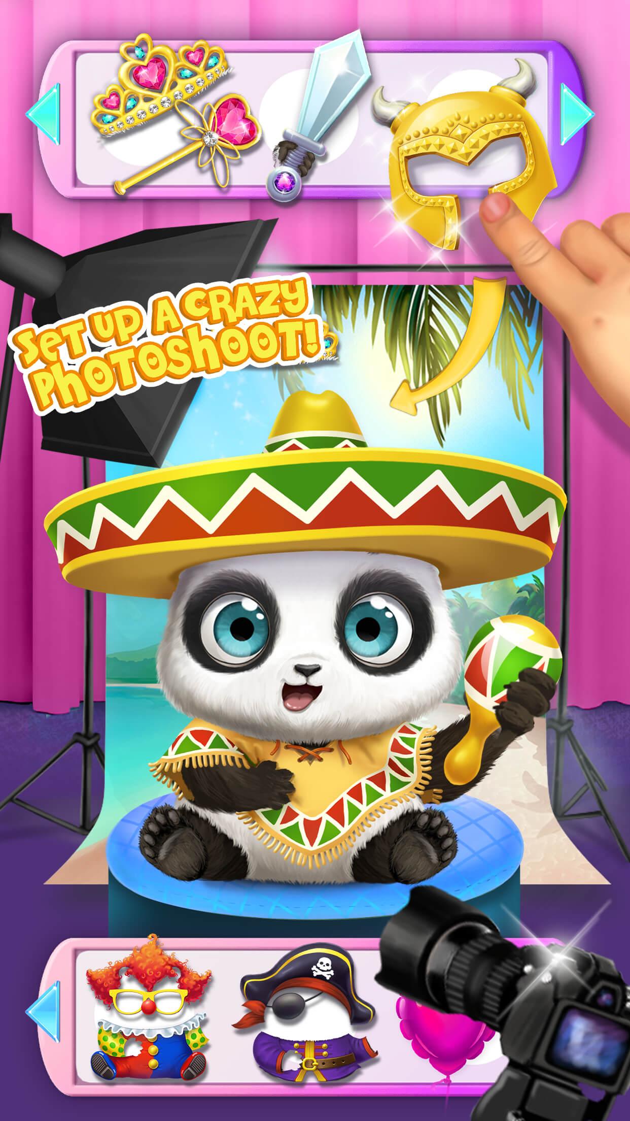 اسکرین شات 2 بازی Panda Lu Baby Bear City