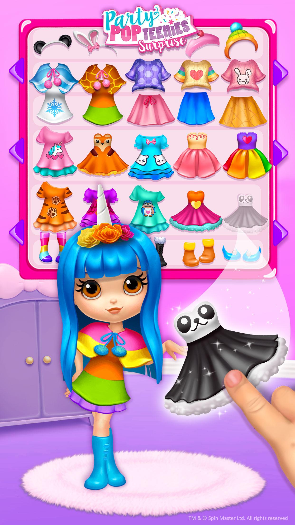 اسکرین شات 2 بازی Party Popteenies Surprise
