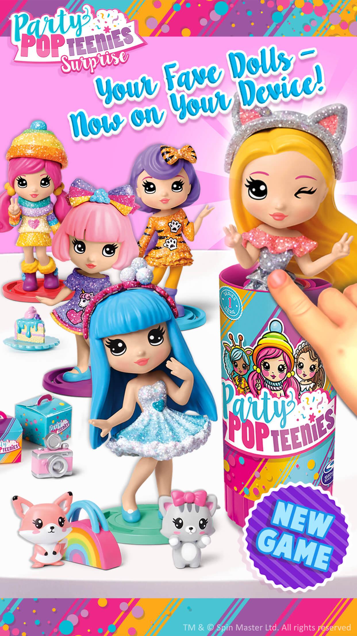 اسکرین شات 3 بازی Party Popteenies Surprise