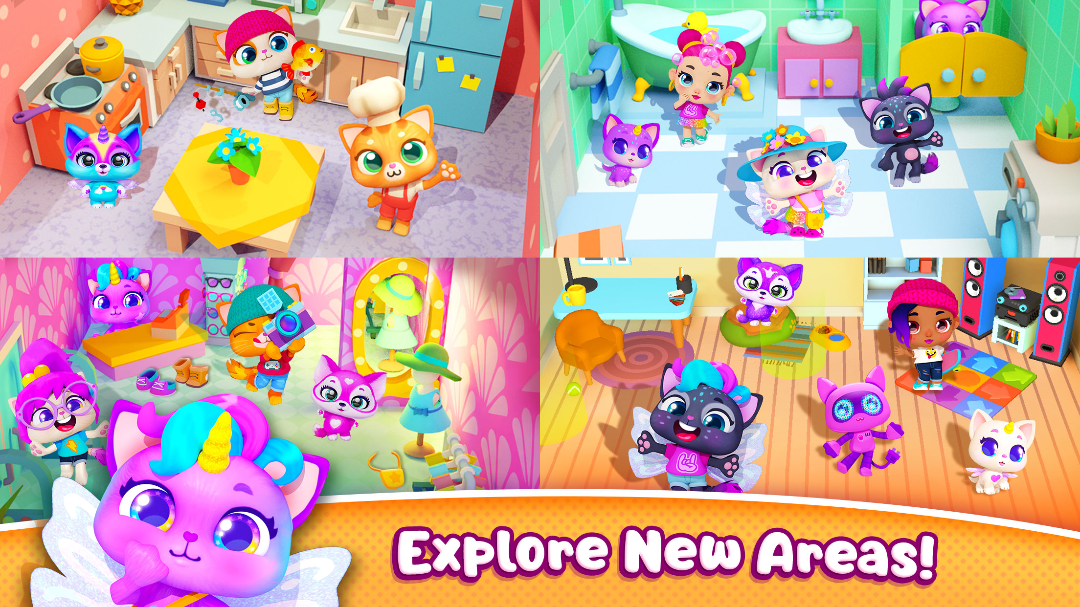 اسکرین شات 5 بازی Pocket Town - Animal World
