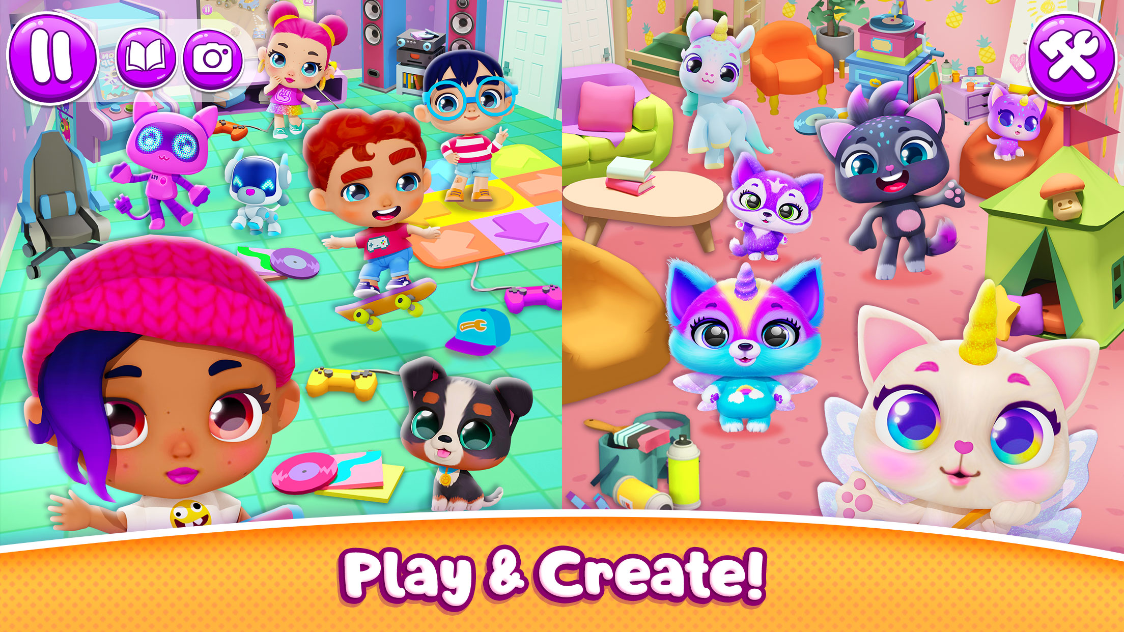 اسکرین شات 6 بازی Pocket Town - Animal World