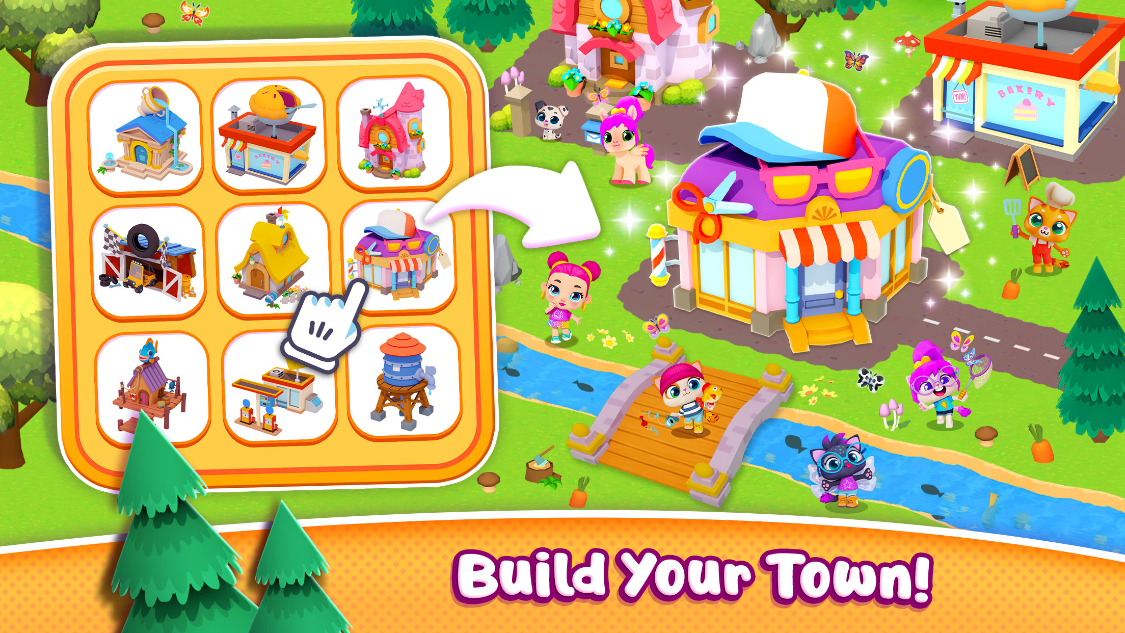 اسکرین شات 8 بازی Pocket Town - Animal World