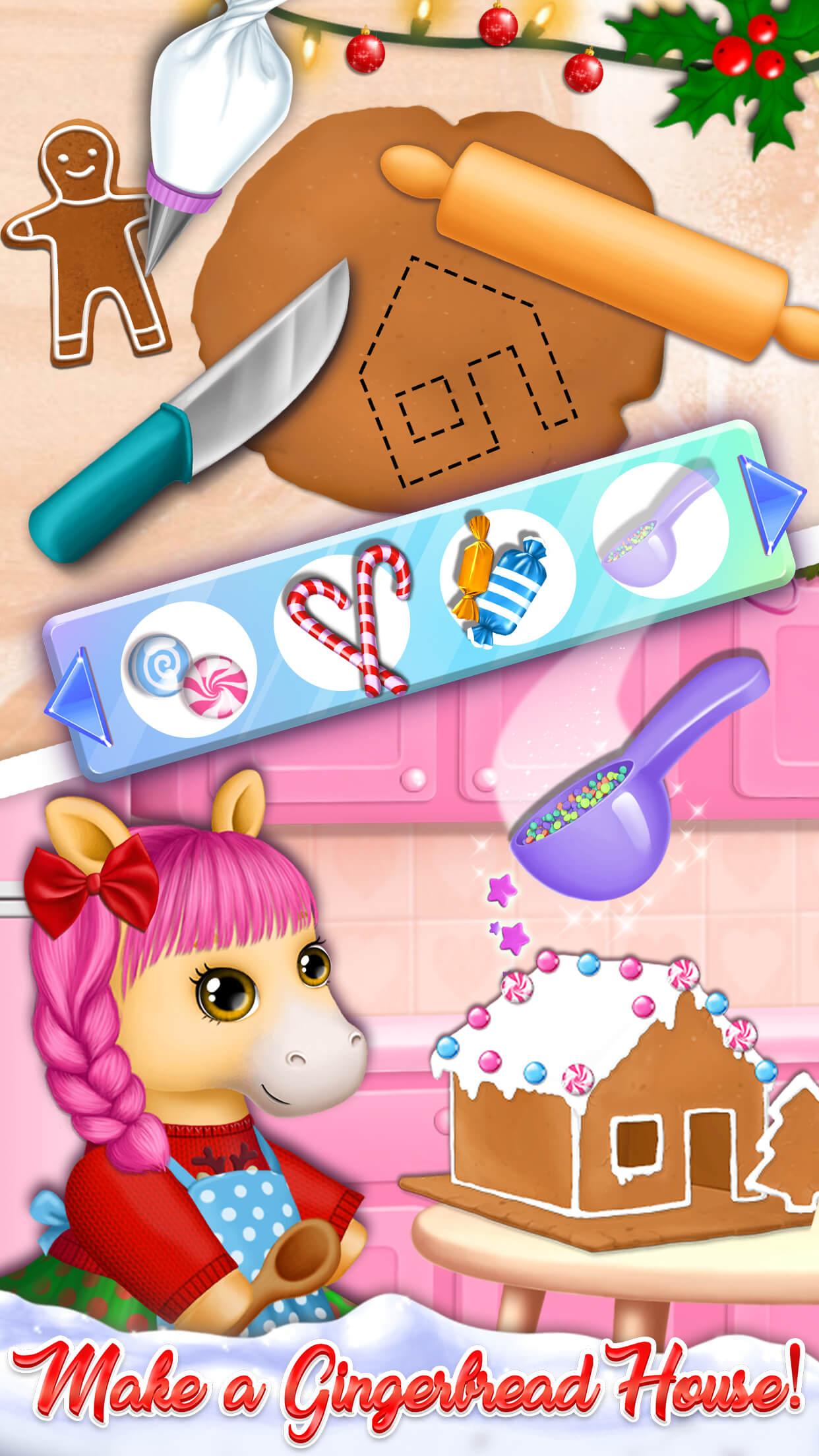 اسکرین شات 3 بازی Pony Sisters Christmas