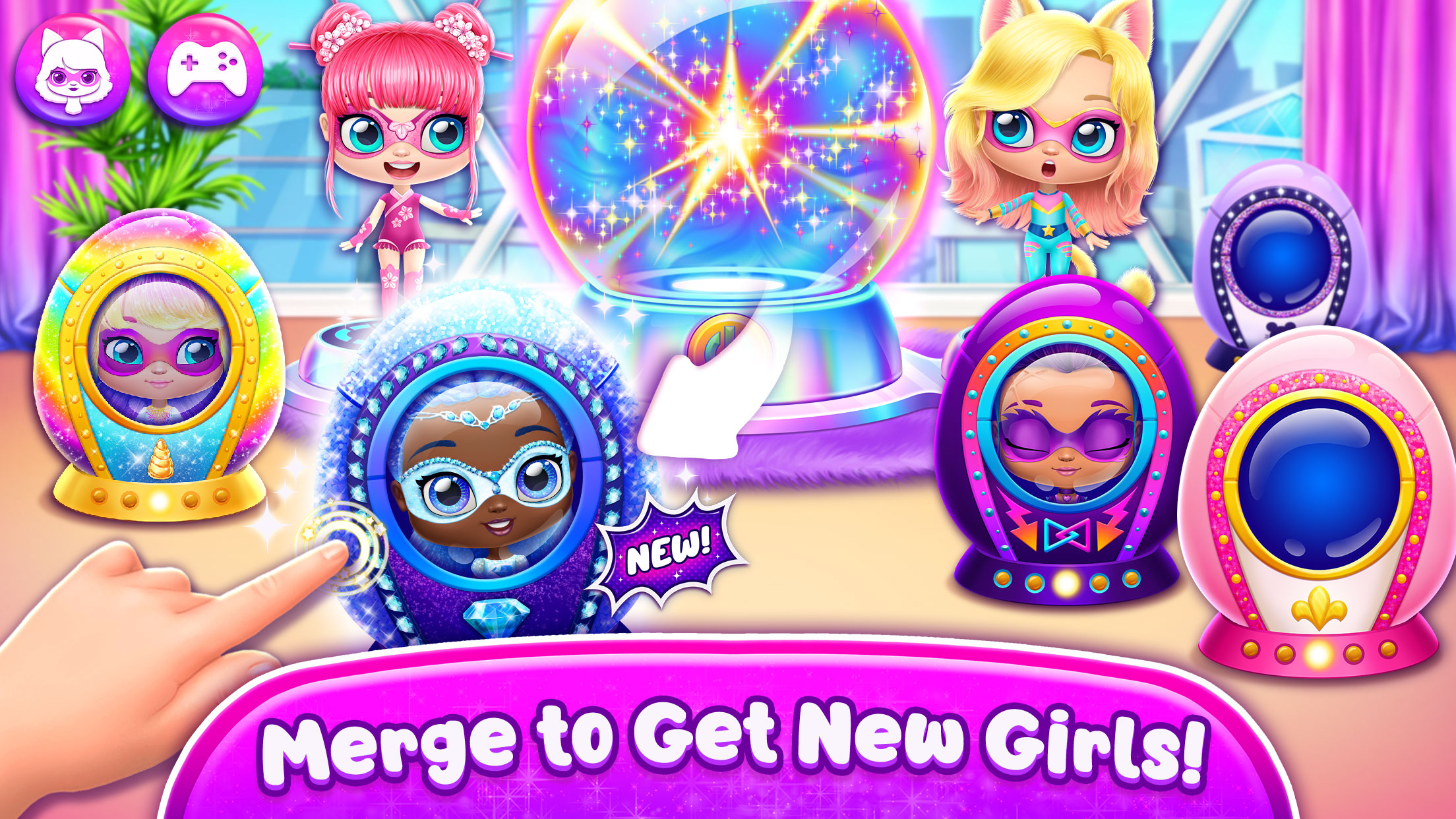 اسکرین شات 8 بازی Power Girls - Fantastic Heroes